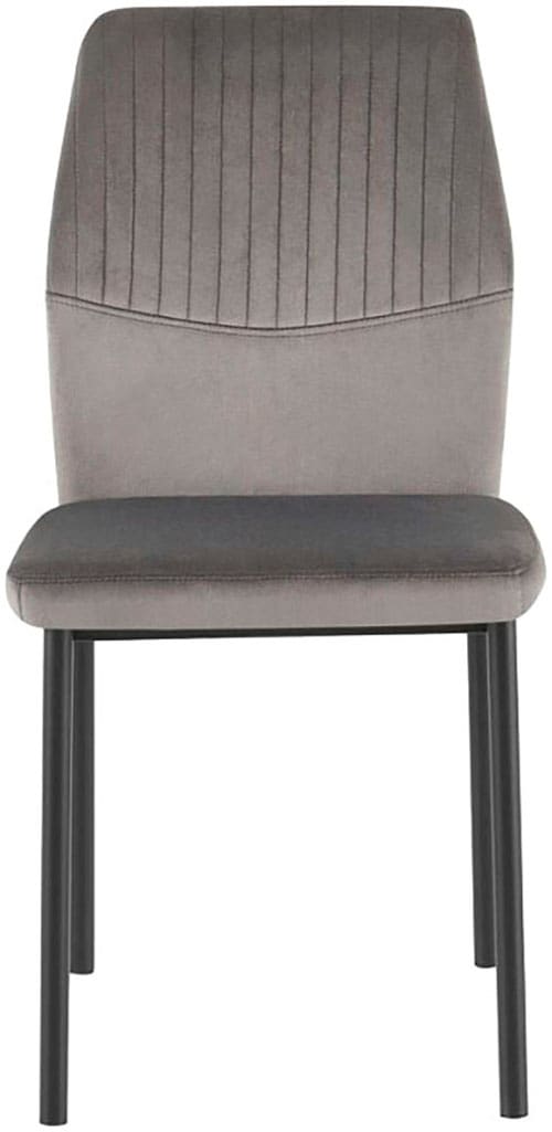 GOODproduct Ensemble de salle à manger »Nora, Set, 5-tlg« Ensemble, 5 tlg. avec 4 chaises confortables, table à manger en pierre frittée aspect céramique