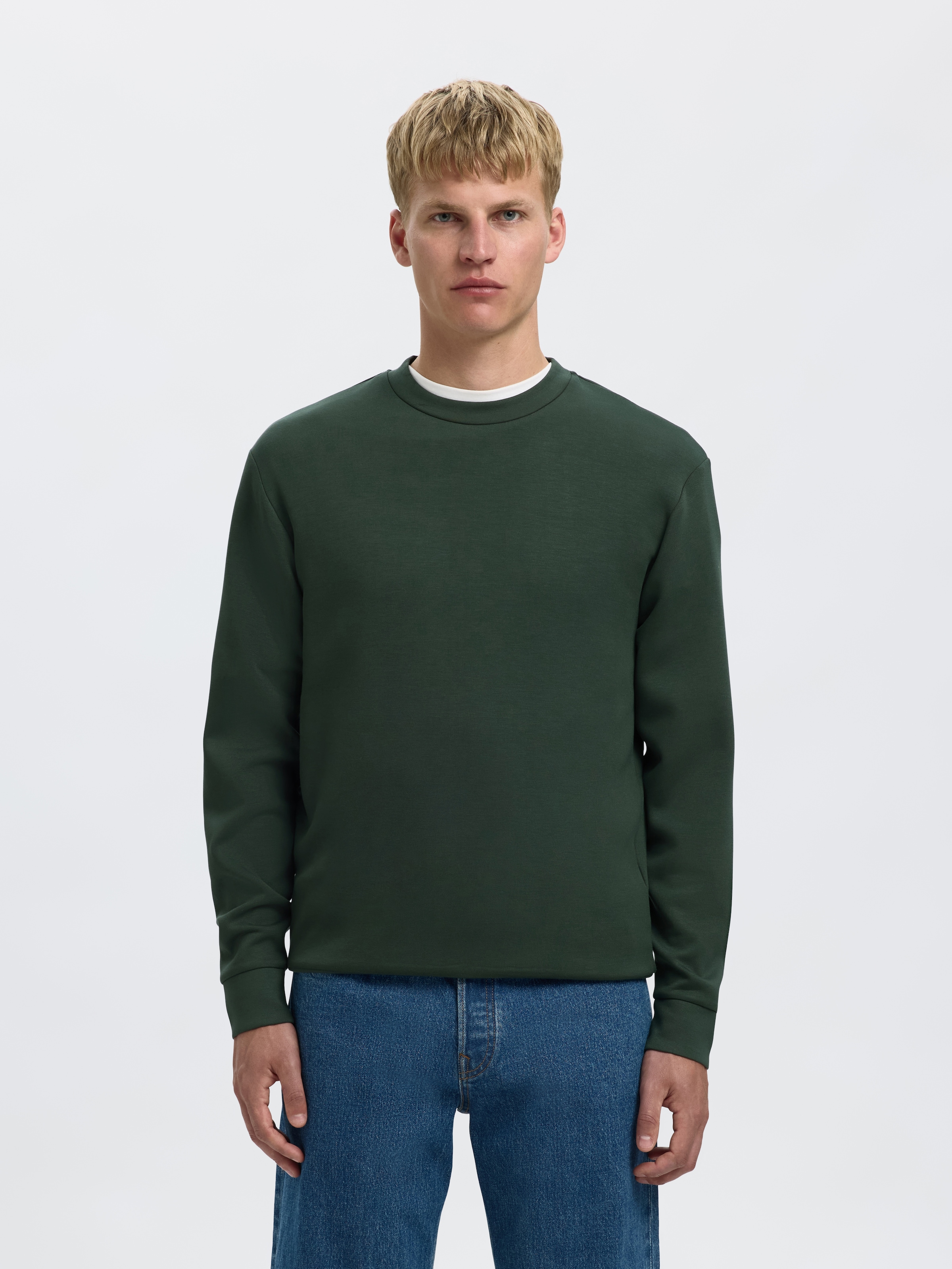 Image of SELECTED Sweatshirt "SLHEMANUEL SOFT CREW NECK SWEAT NOOS"