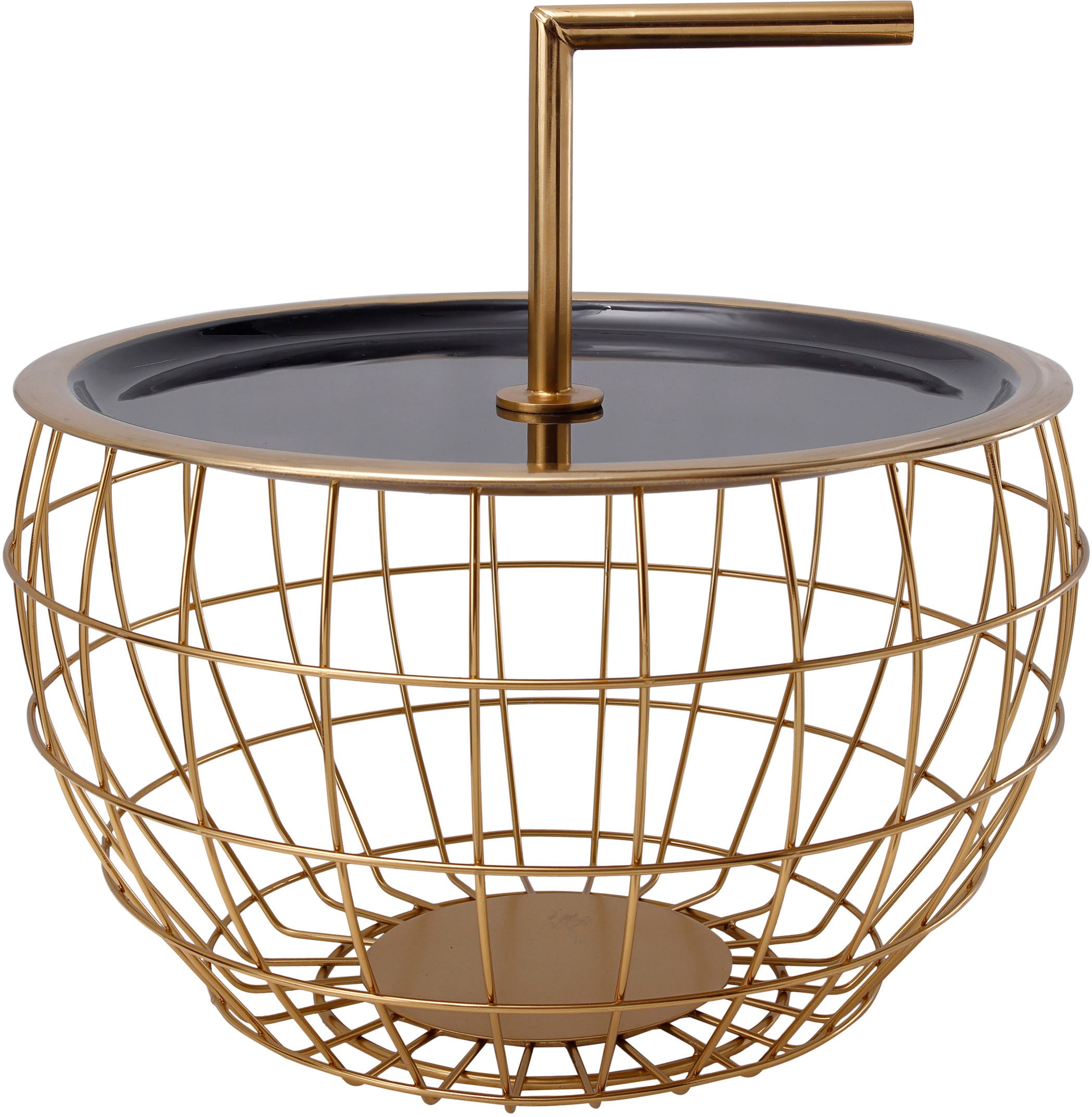 Image of Kayoom Beistelltisch "Art Deco 500, Abstelltisch aus Metall,funktional und stabil" 1 Stk. tlg. Dekorativ, mit abnehmbarem Griff ( 13 cm ), Stauraumfunktion
