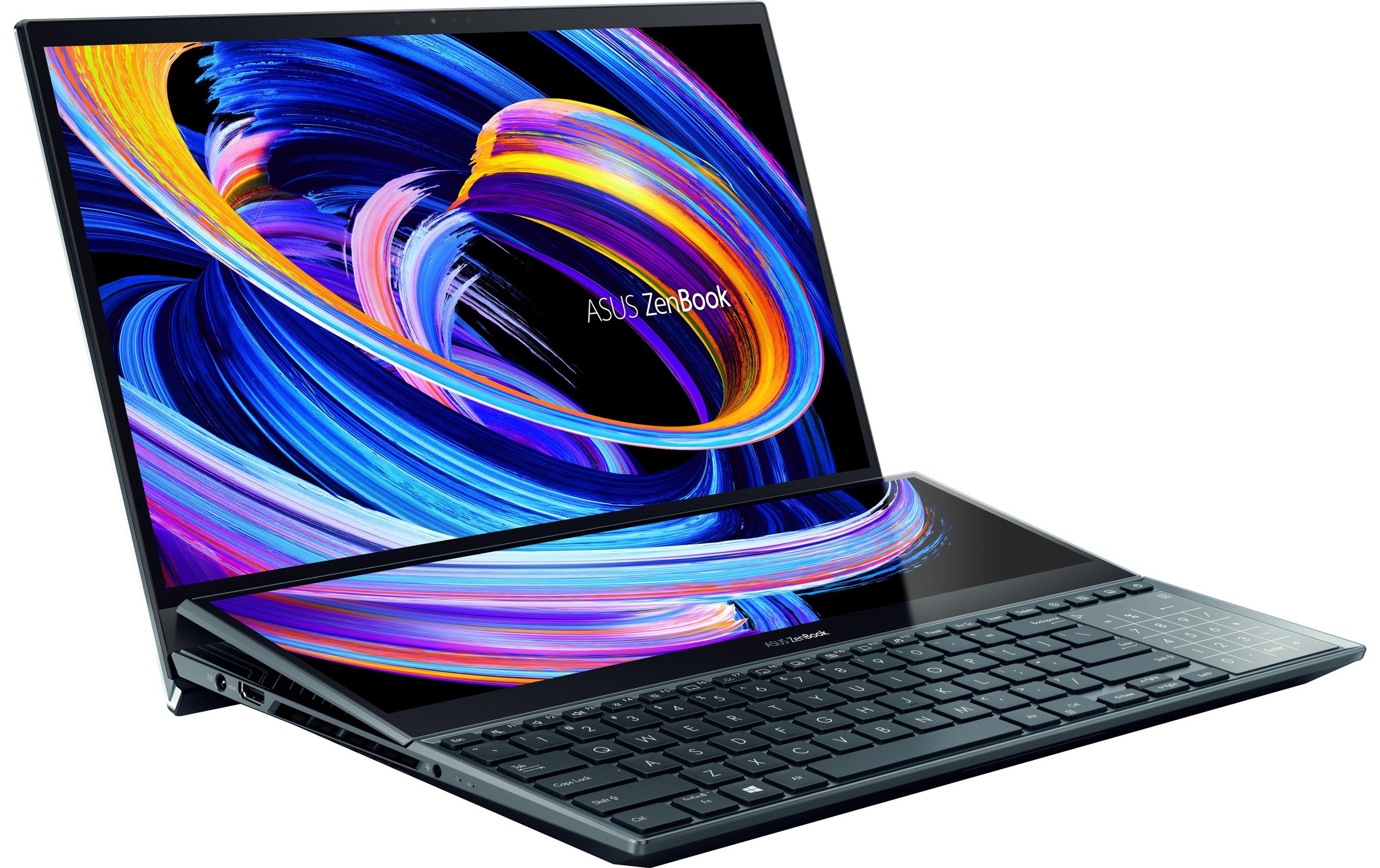 Asus Business-Notebook »ASUS UX582ZM-H2029X, Intel i7-12700H, W11-P«, 39,46 cm, / 15,6 Zoll, Intel, Core i7, GeForce RTX 3060, 1000 GB SSD