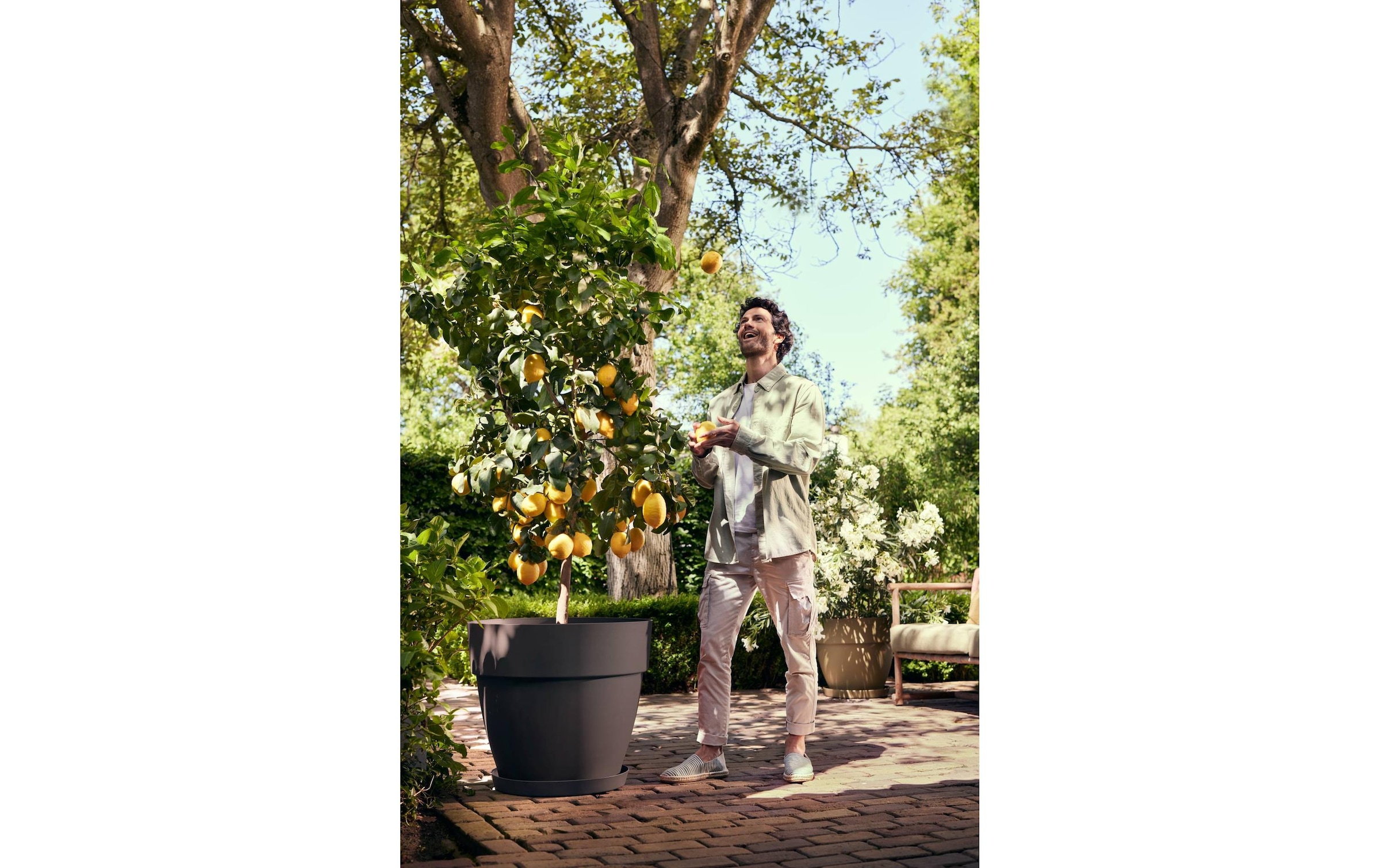 Elho Blumentopf »Vibia Campana Rund 65 cm«