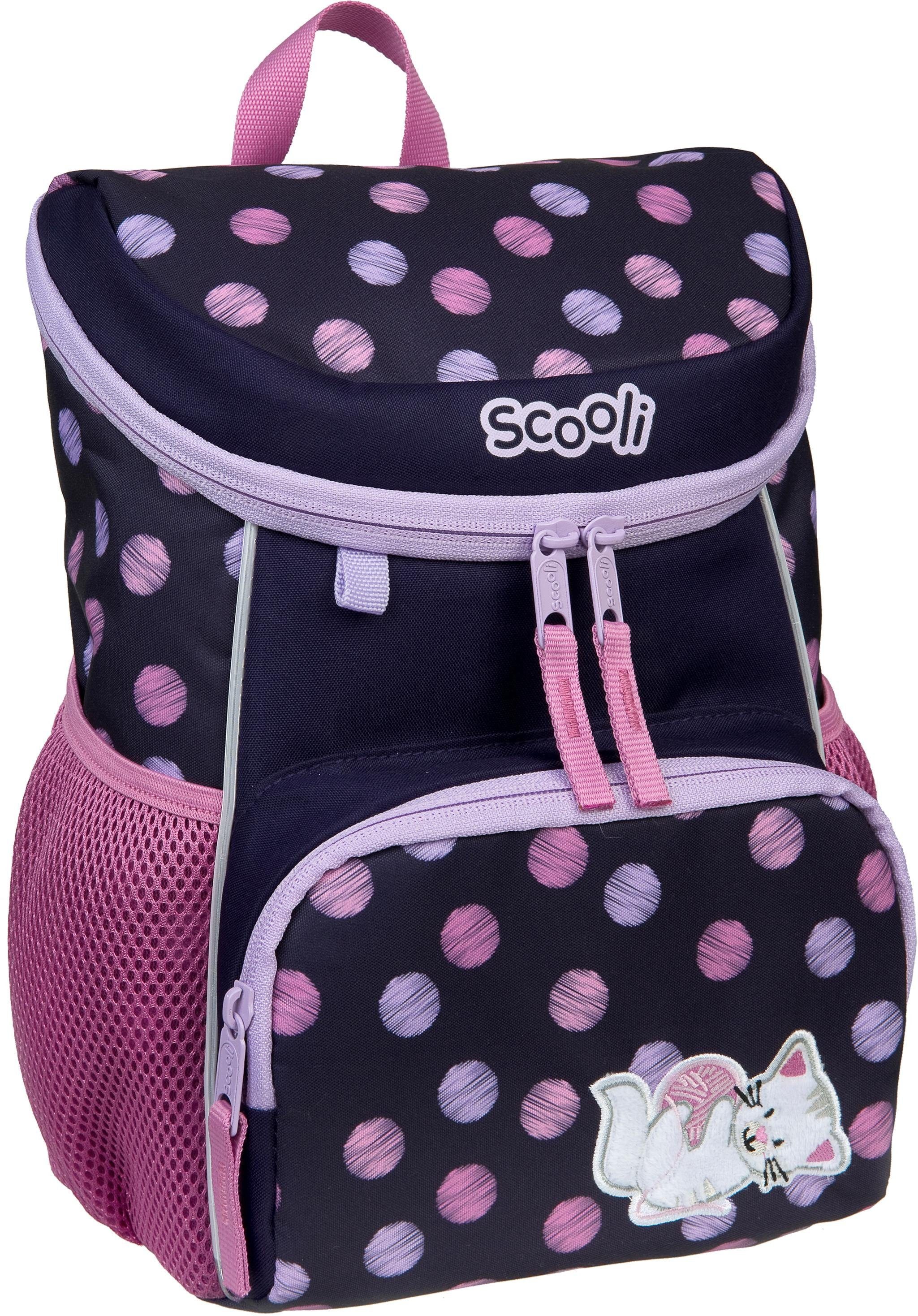 Scooli Kinderrucksack »Mini-Me, Caty Cat«, Reflektoren