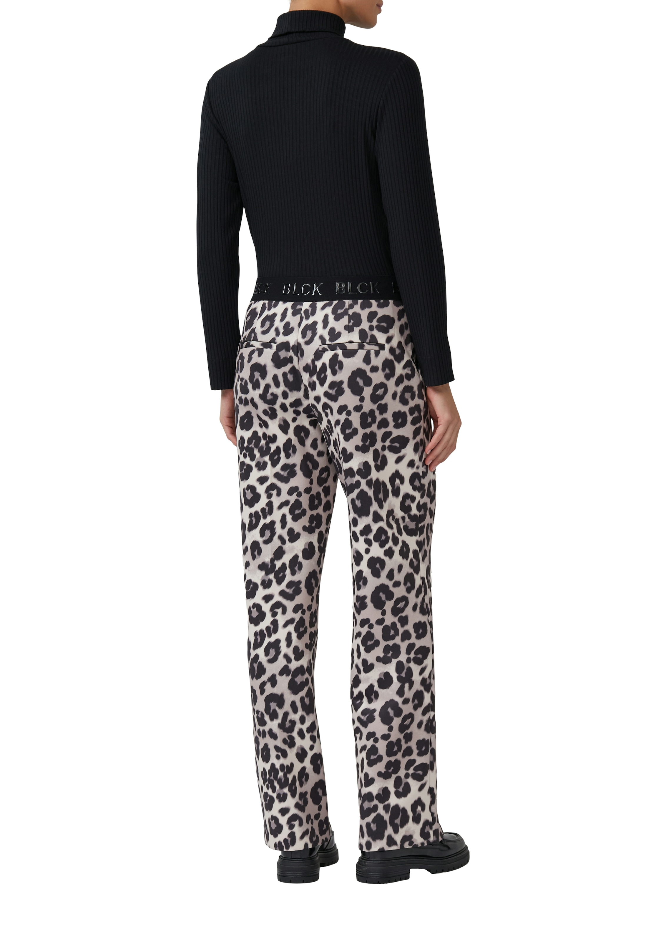 s.Oliver BLACK LABEL Stoffhose  mit elastischem Bund