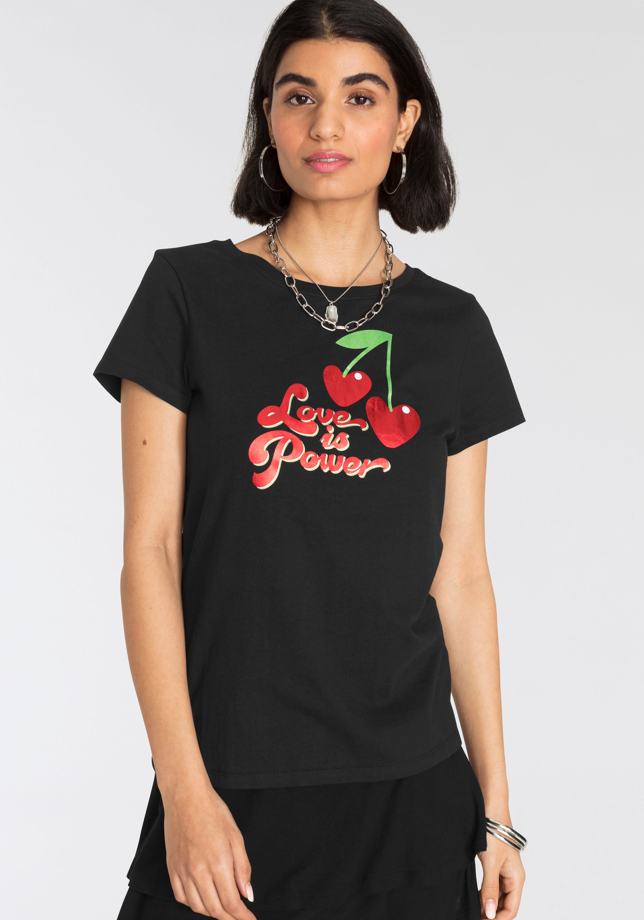 Image of AJC T-Shirt, mit liebevollem Glanzdruck bei Ackermann Versand Schweiz