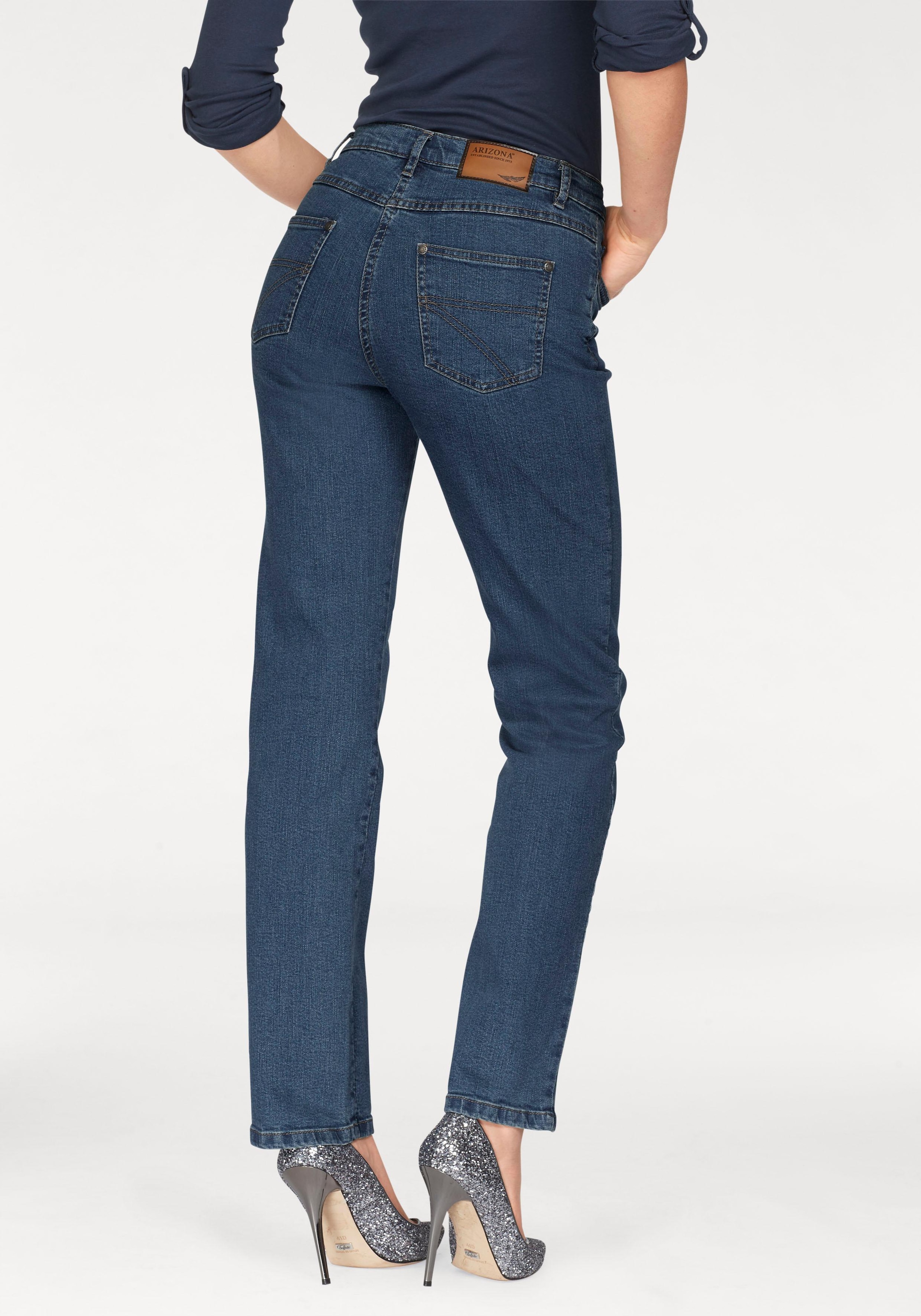 Arizona Gerade Jeans »Annett«, High Waist