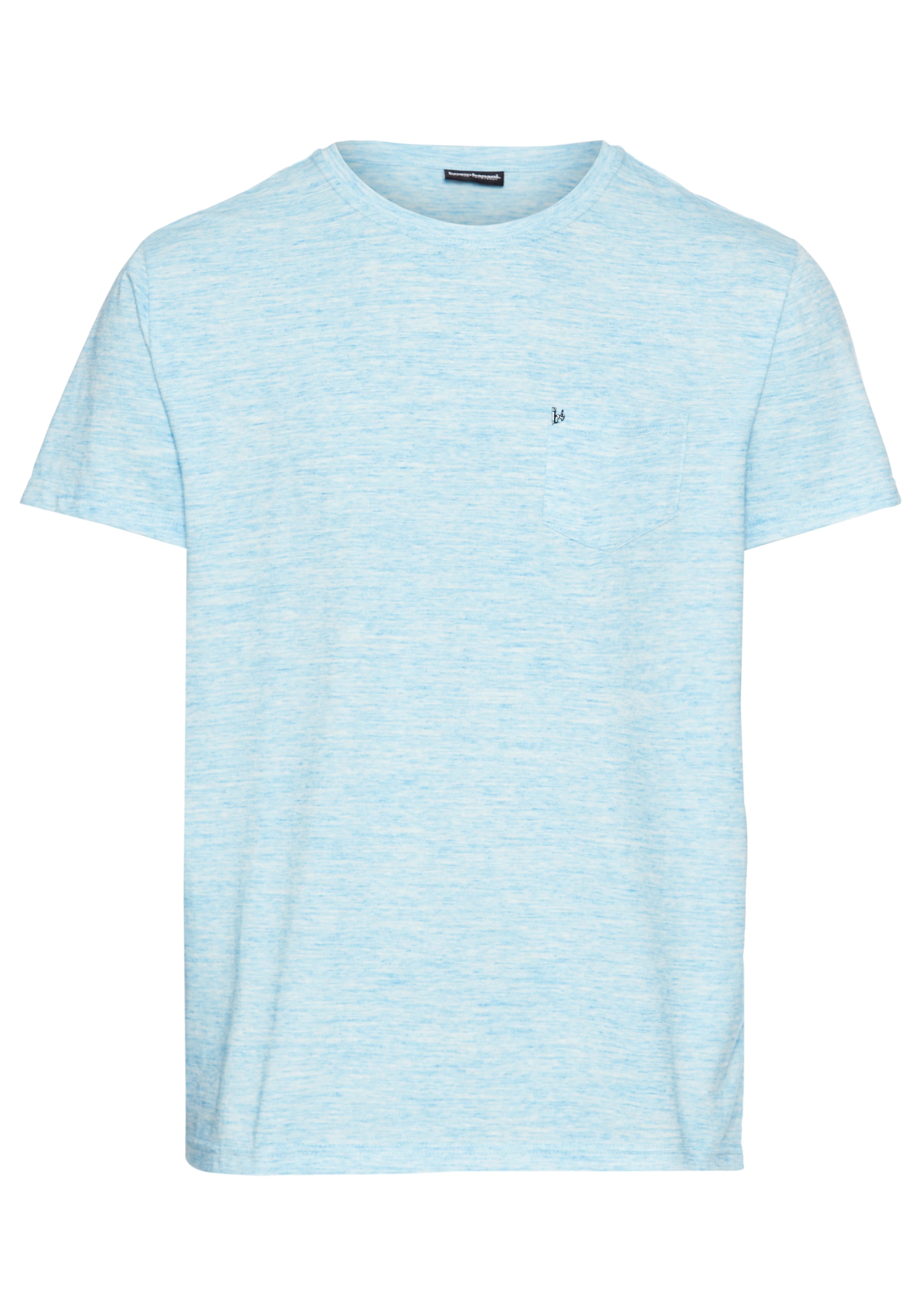 Bruno Banani T-Shirt, Kurzarm, Slim Fit, unifarben, Rundhalsausschnitt