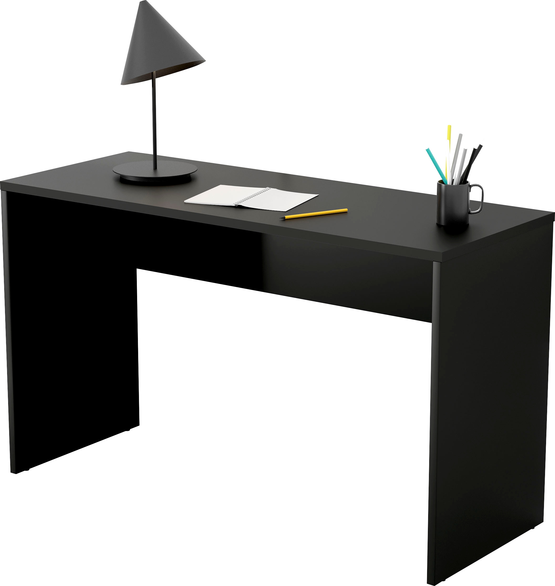Helvetia Schreibtisch »AGAPI«, Breite 130, Computertisch im modernen Design & viel Arbeitsfläche