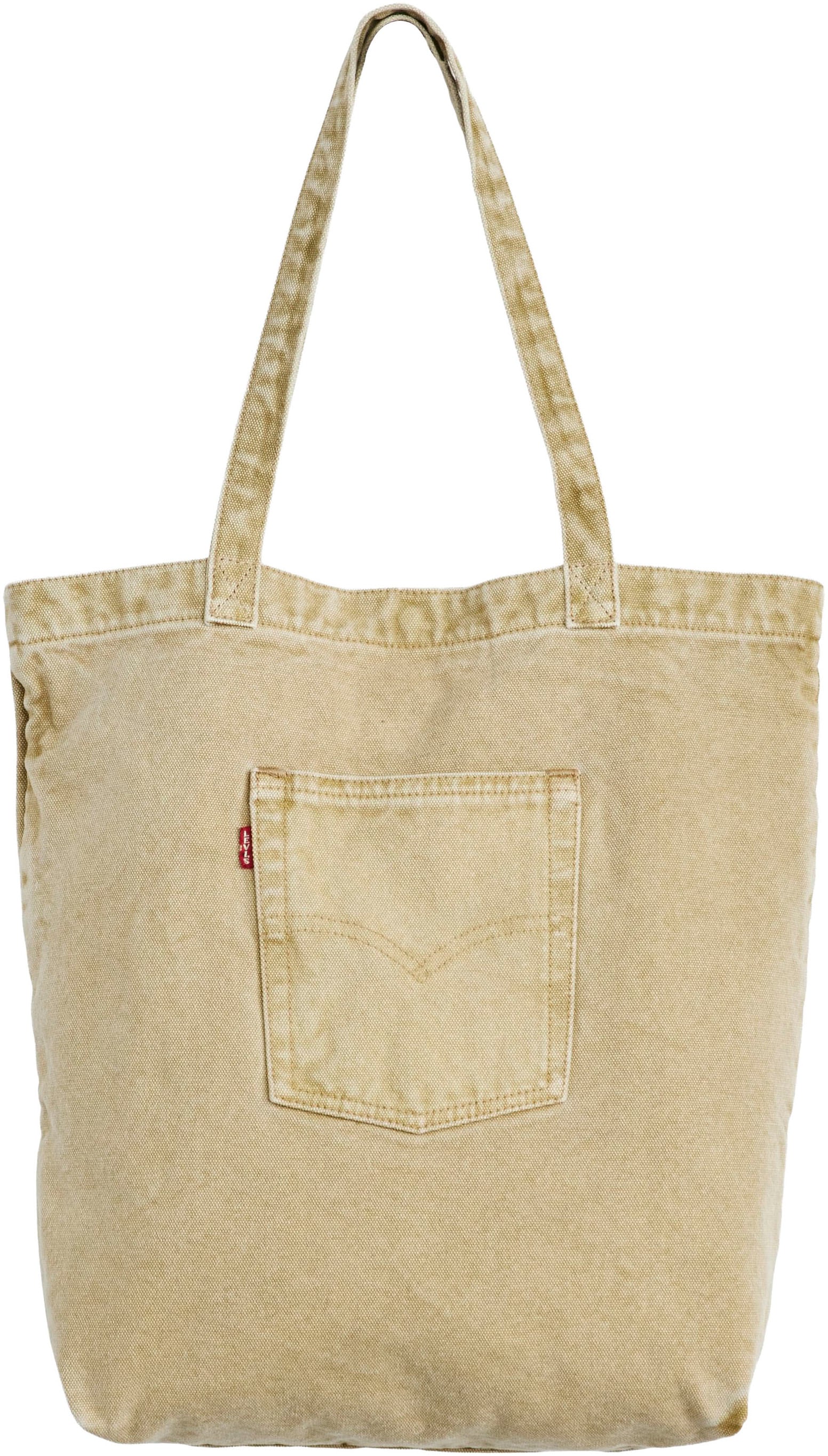 Image of Levis Beuteltasche "LEVIS TOTE" aus Denim, mit Aussentasche
