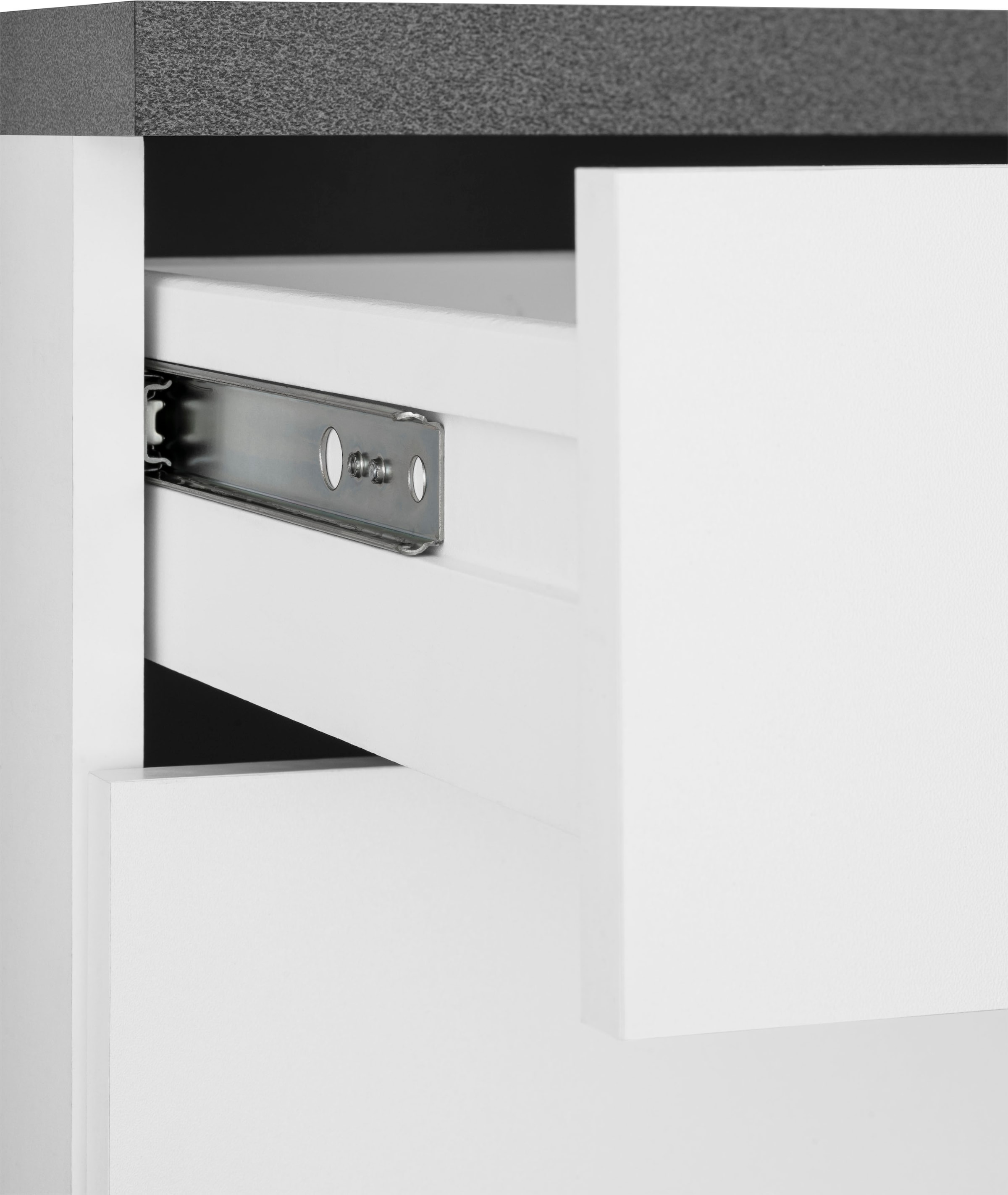 KOCHSTATION Kitchenette »KS-Paris – Küchen mit einzigartigen Fotomotiven auf den Fronten« largeur 280 cm, option appareils électriques et induction