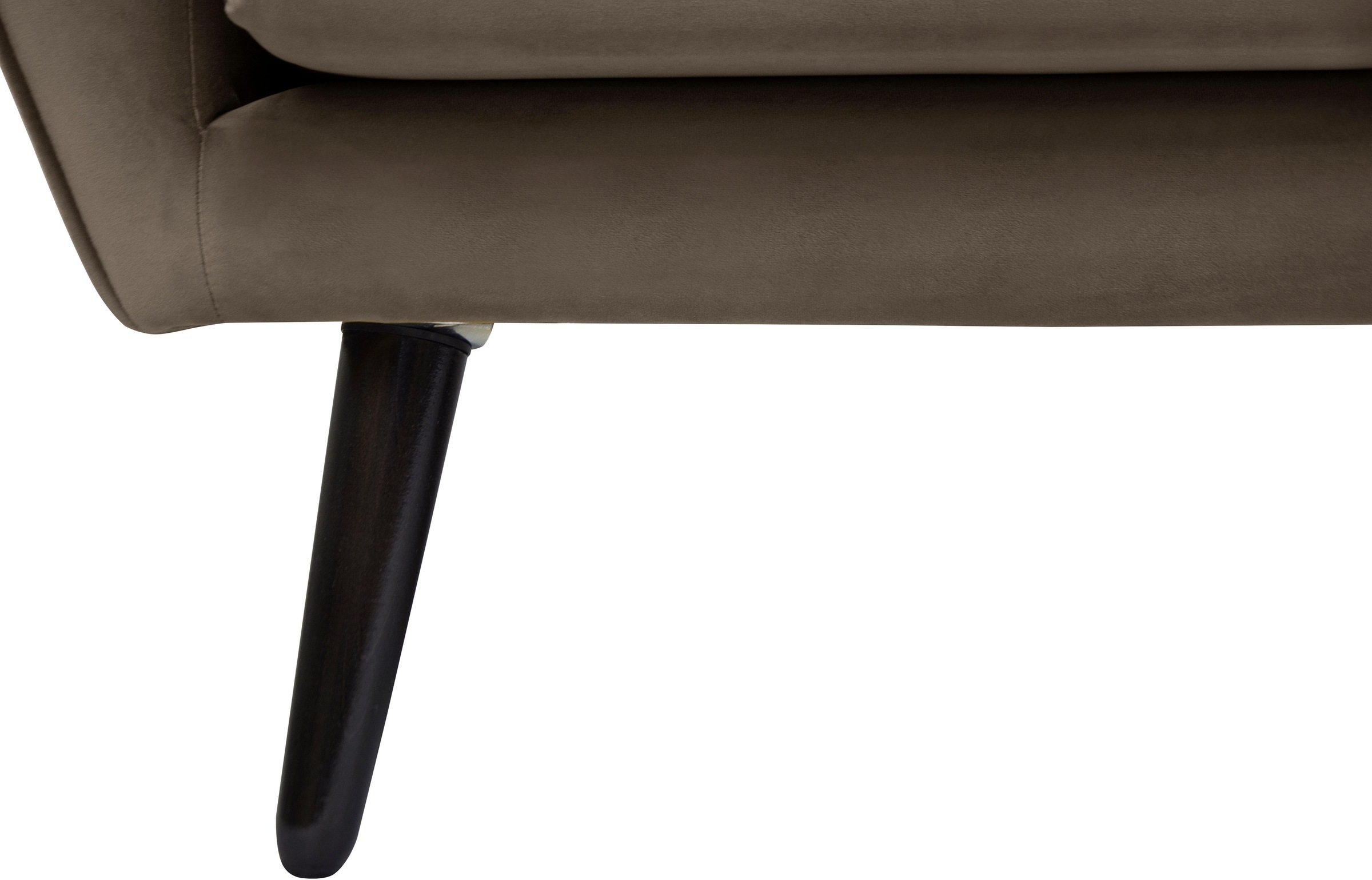 andas 2-Sitzer »Bille«, mit Naht im Rückenkissen und Eiche-Beinen, Design by Morten Georgsen