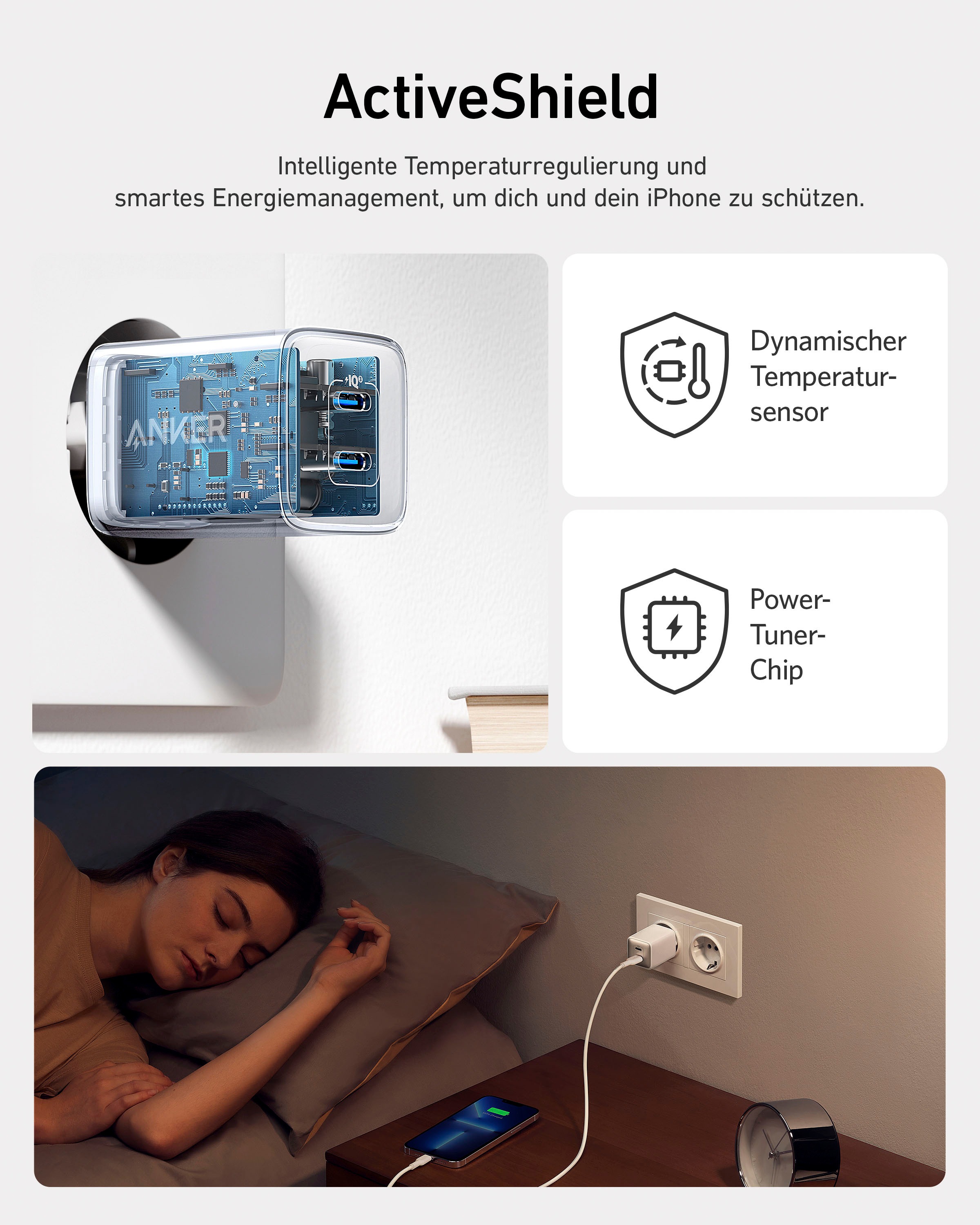 Anker Smartphone-Ladegerät »PowerPort III«