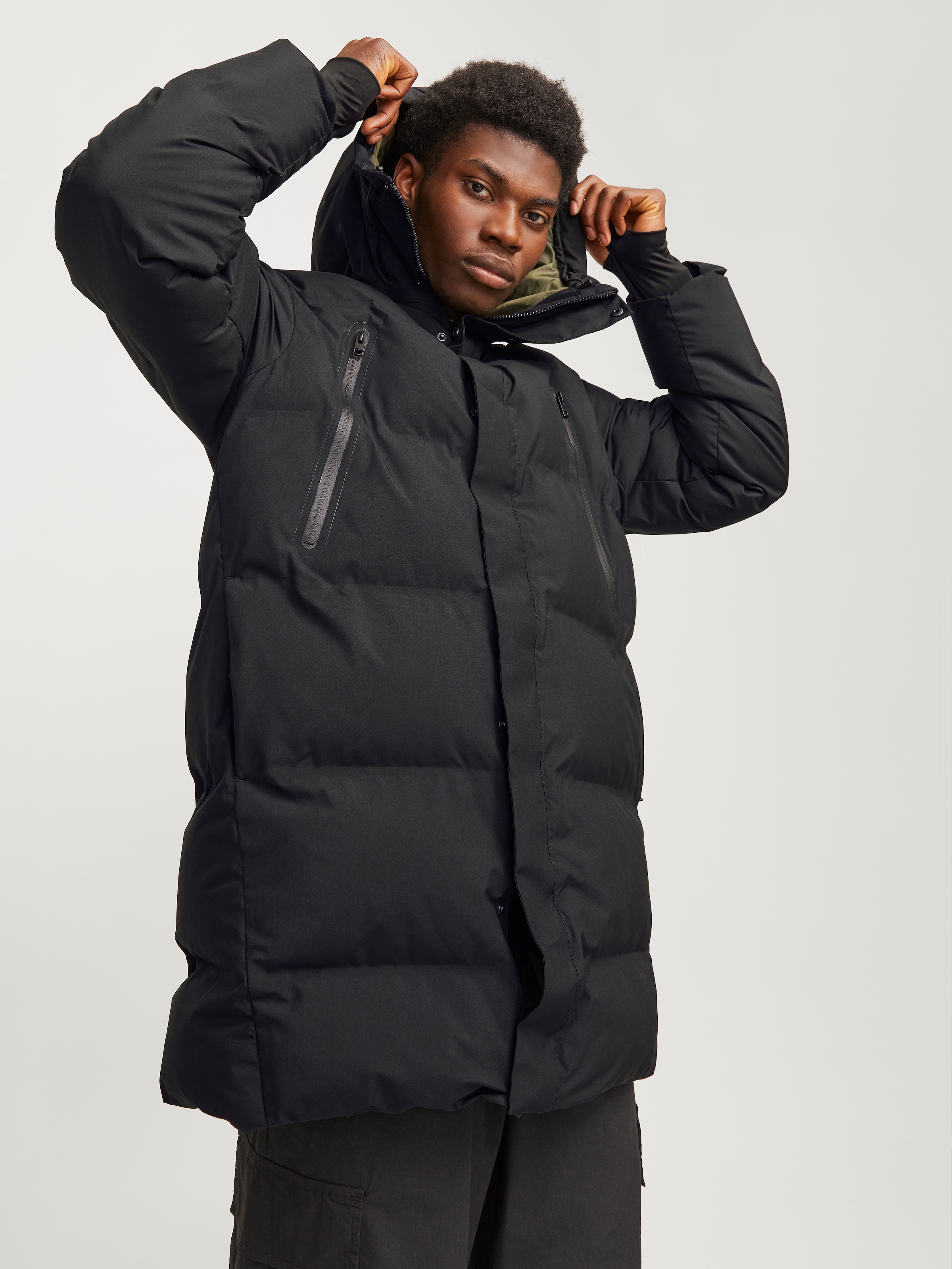 Jack & Jones Steppmantel »JCOALPHA LONG PUFFER SN«