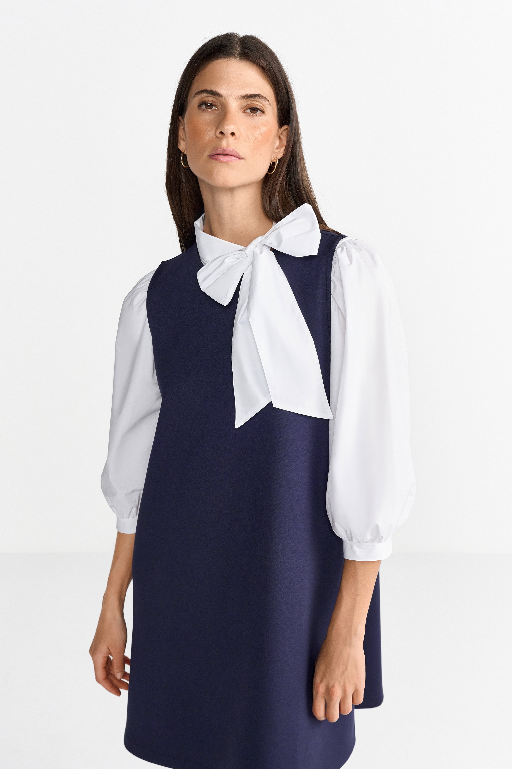 Image of RICHROYAL Jerseykleid Ohne Tasche Mit Rundhalsausschnitt