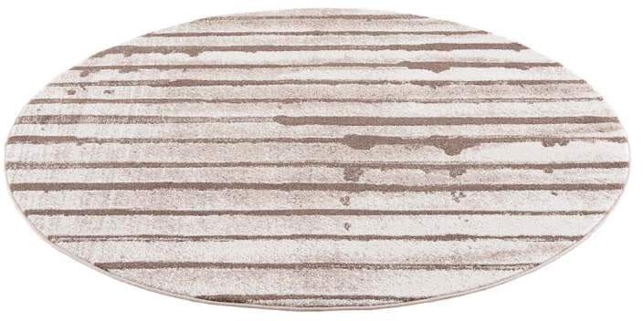 Carpet City Tapis »Moda« Rond 11 mm Höhe Kurzflor, Streifen-Muster, Weicher Flor