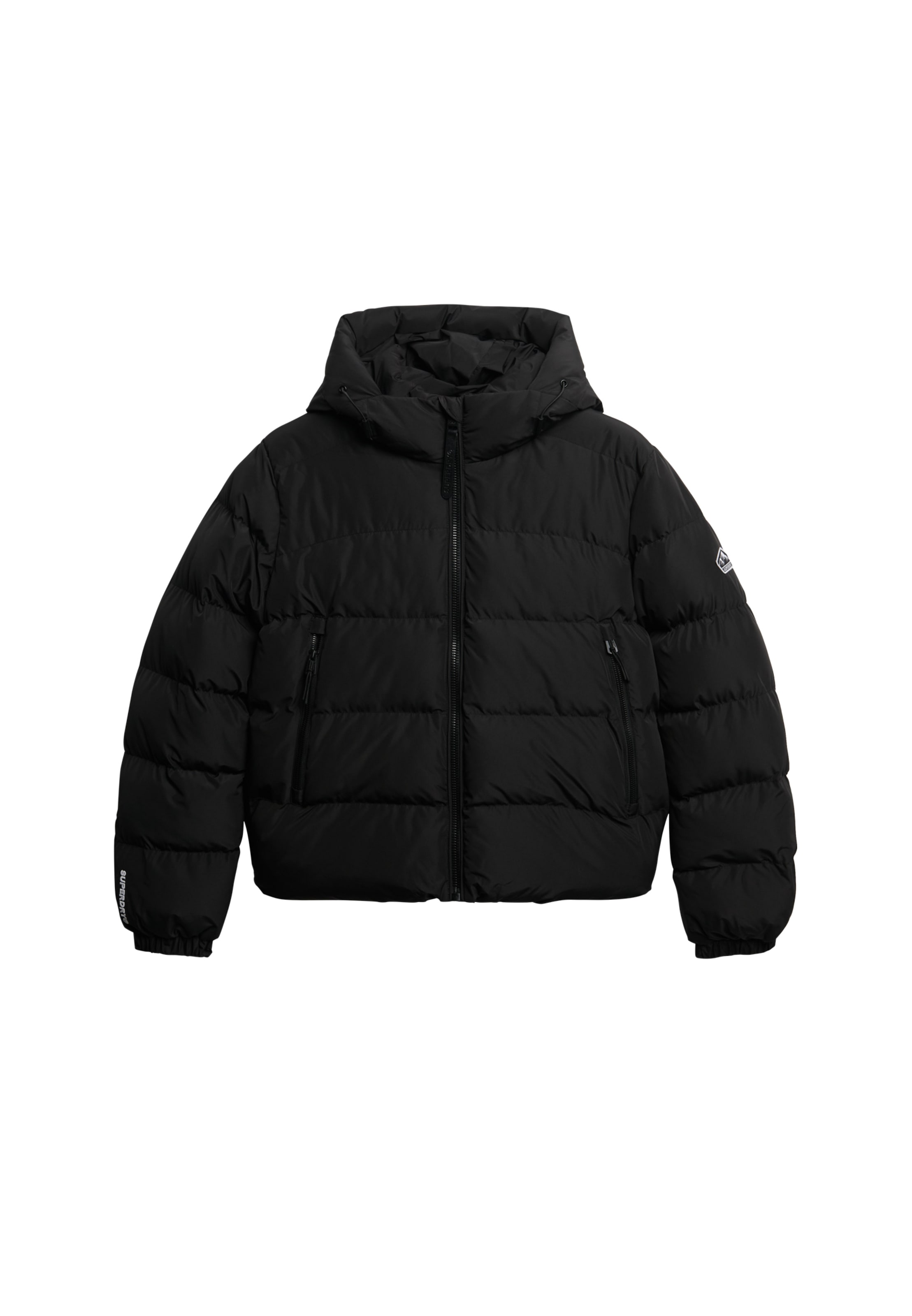 Superdry Steppjacke »HOODED SPORTS PUFFER JACKET«, mit Kapuze