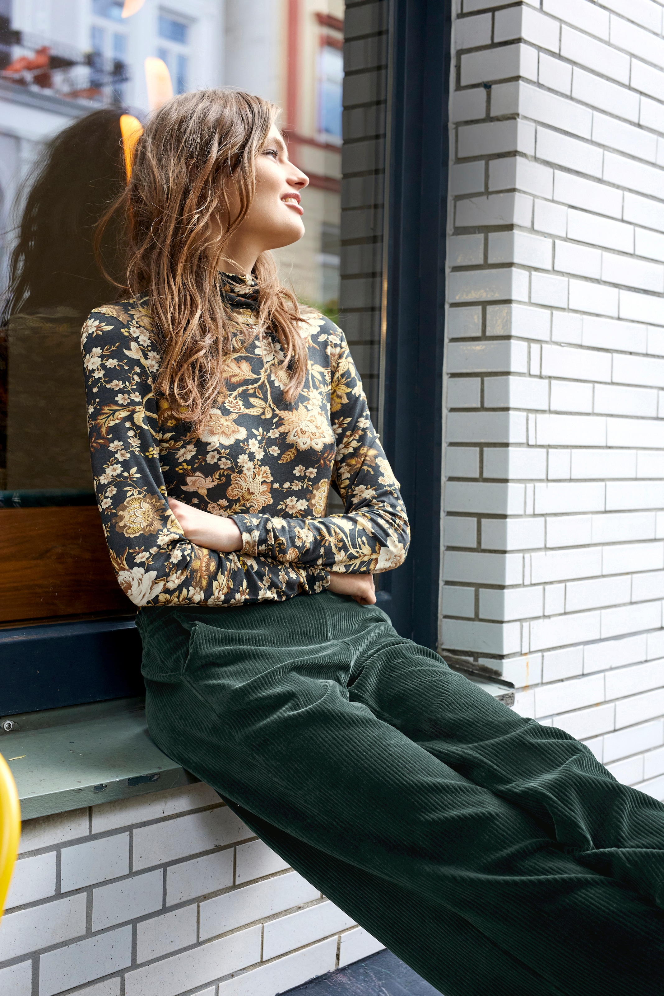 Aniston CASUAL Cordhose, in trendiger Culotte-Form versandkostenfrei auf | Weite Hosen