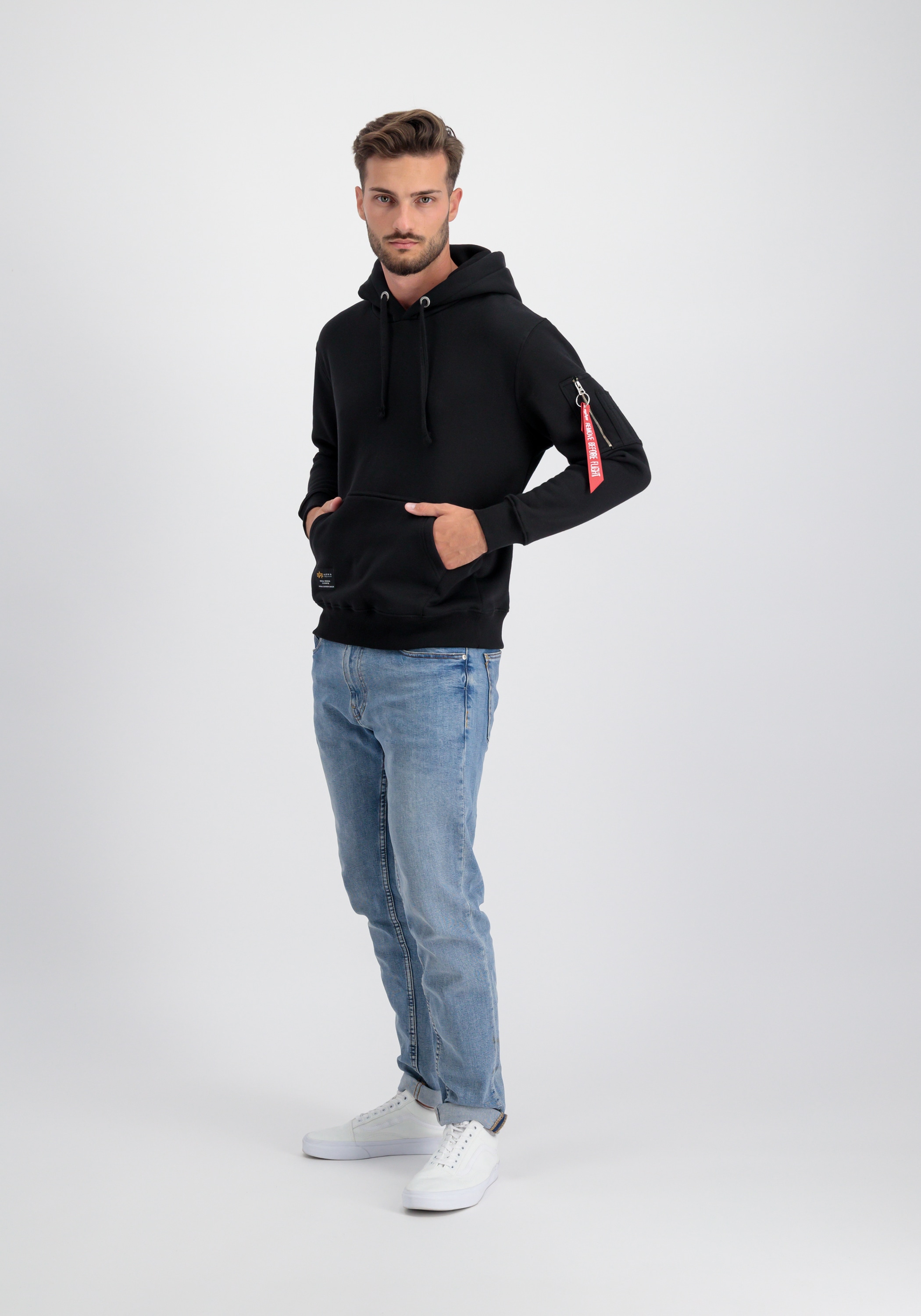 Alpha Industries Hoodie »Fighter Squadron Hoodie Kapuzensweatshirt«