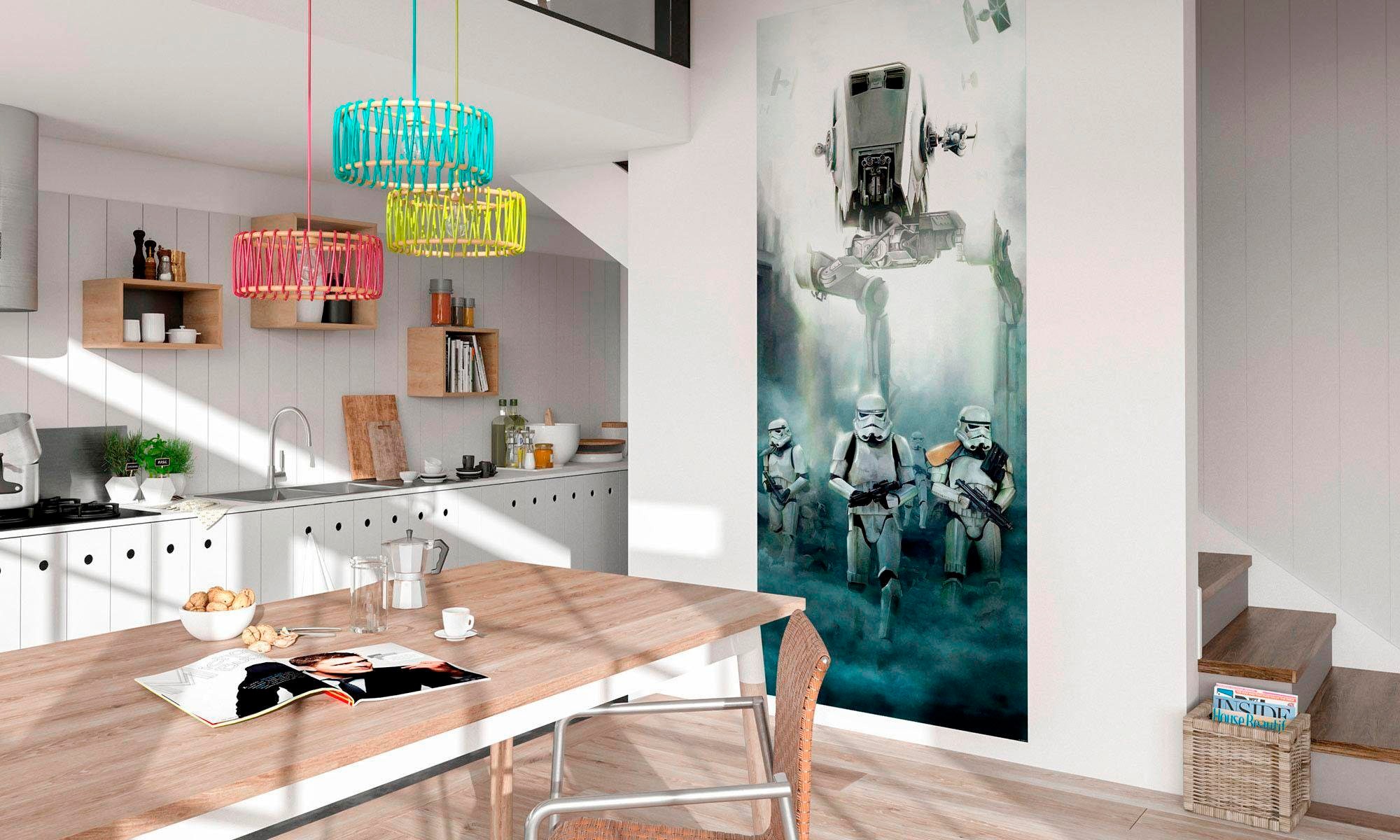 Komar Vliestapete »Digitaldruck Vlies - Star Wars Imperial Forces - Grösse 100 x 250 cm«, bedruckt, Kinderzimmer