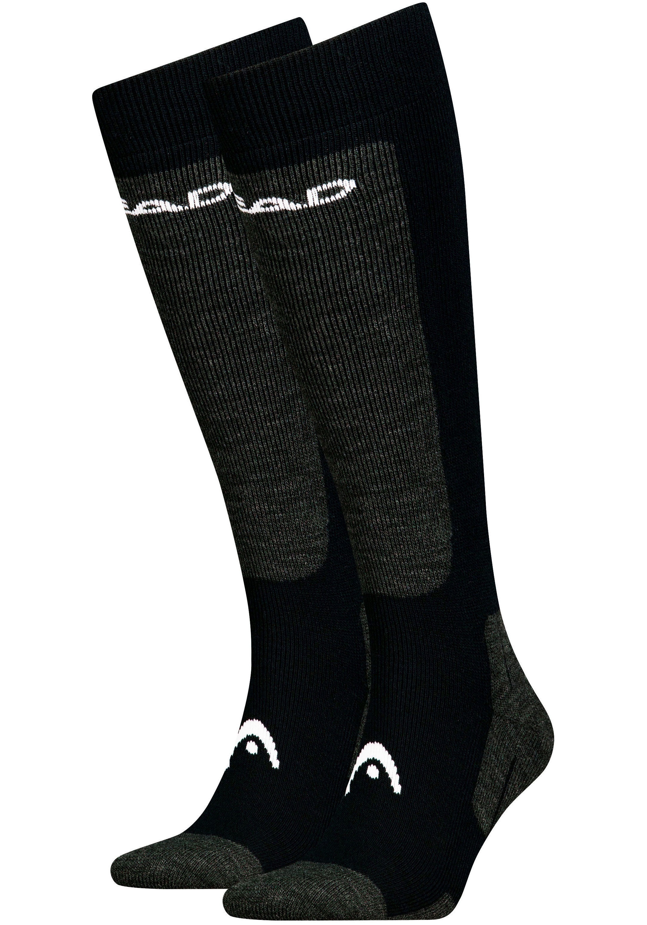 Socken, mit eingestricktem Markenlogo