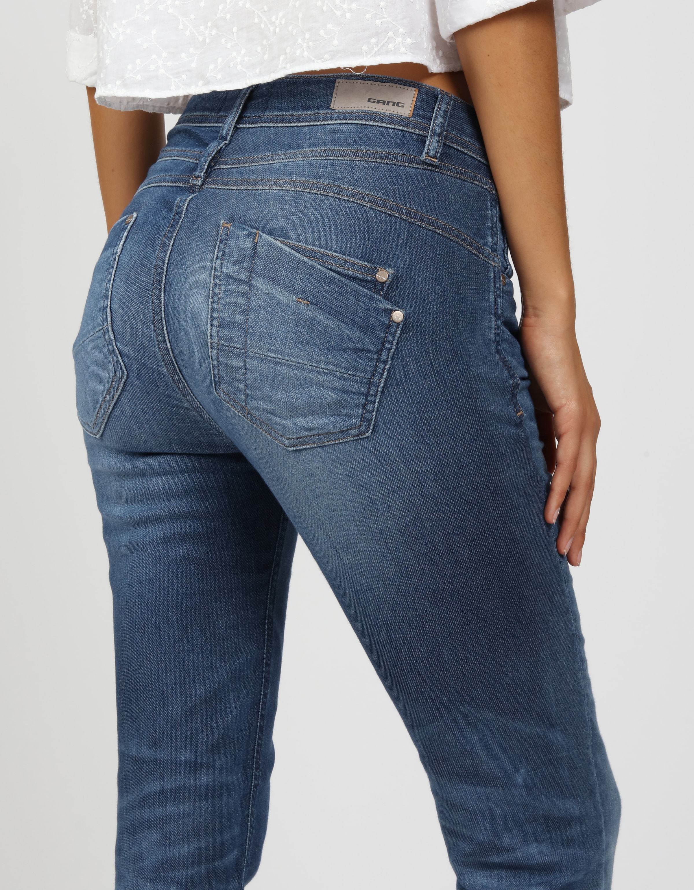 GANG Relax-fit-Jeans »94AMELIE«, mit doppelter rechter Gesässtasche