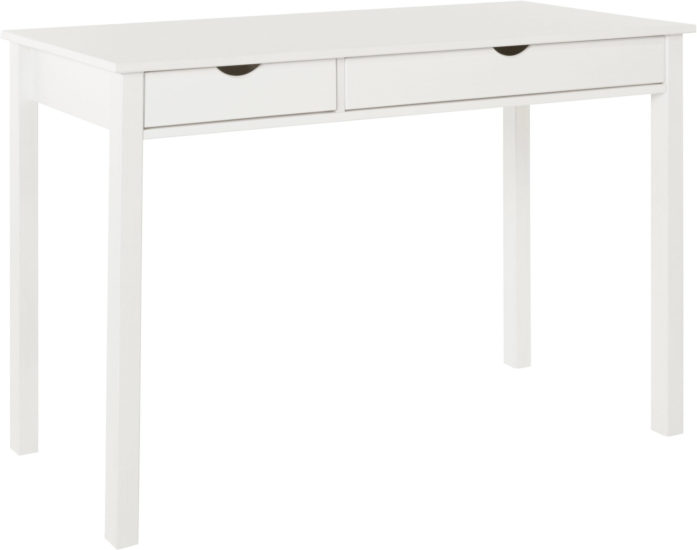 Image of Home affaire Schreibtisch "Gava" massives Kiefernholz, für das home office, Breite 100/120/140 cm