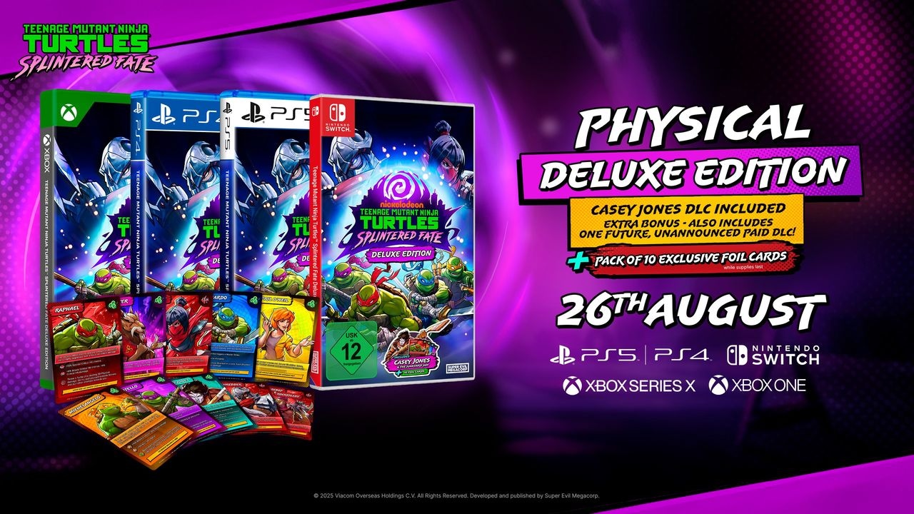 Nighthawk Spielesoftware »Teenage Mutant Ninja Turtles: Splintered Fate Deluxe Edition« Nintendo Switch