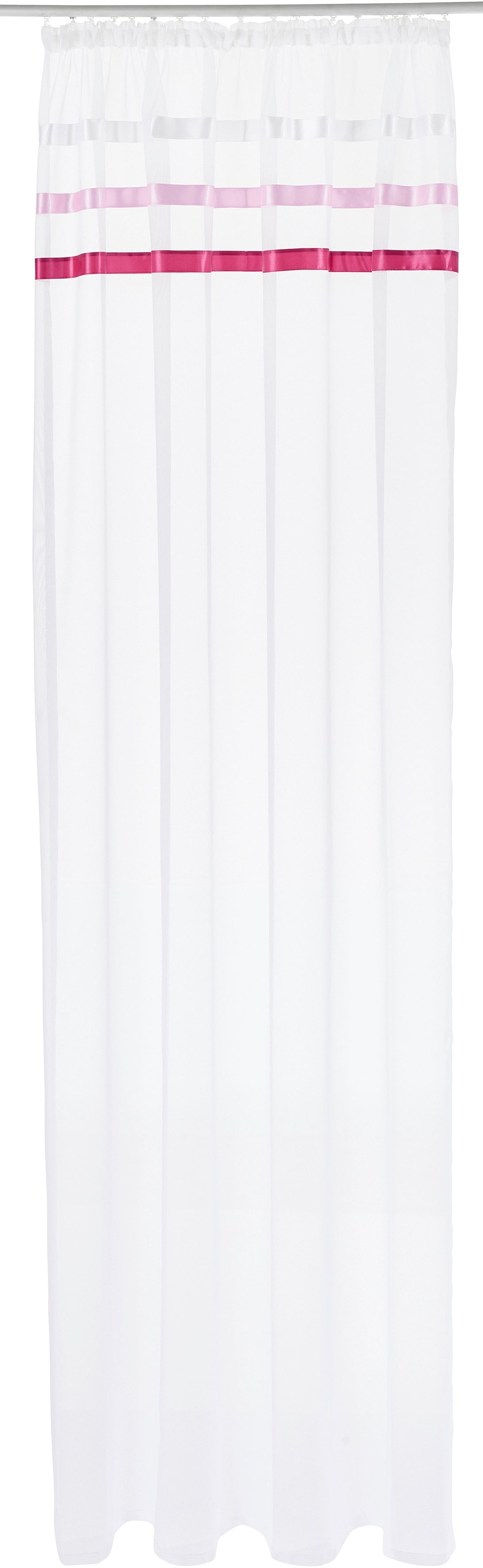 Image of my home Gardine »Eby«, (1 St.), Transparent, Satin, Polyester bei Ackermann Versand Schweiz