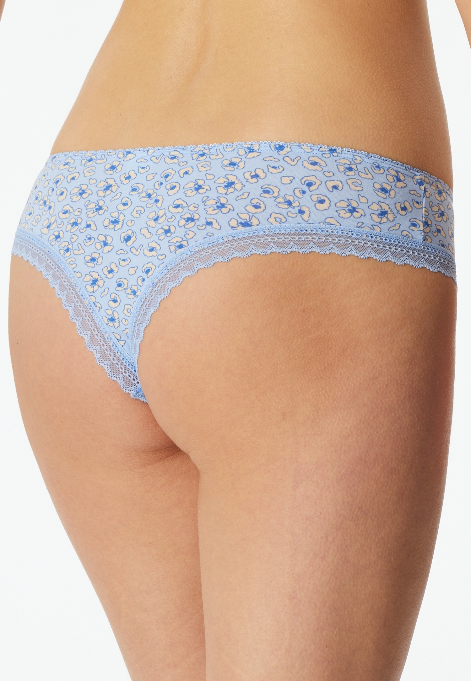 Schiesser String »Modern Multipacks« Dentelle, mélange de coton, jersey simple