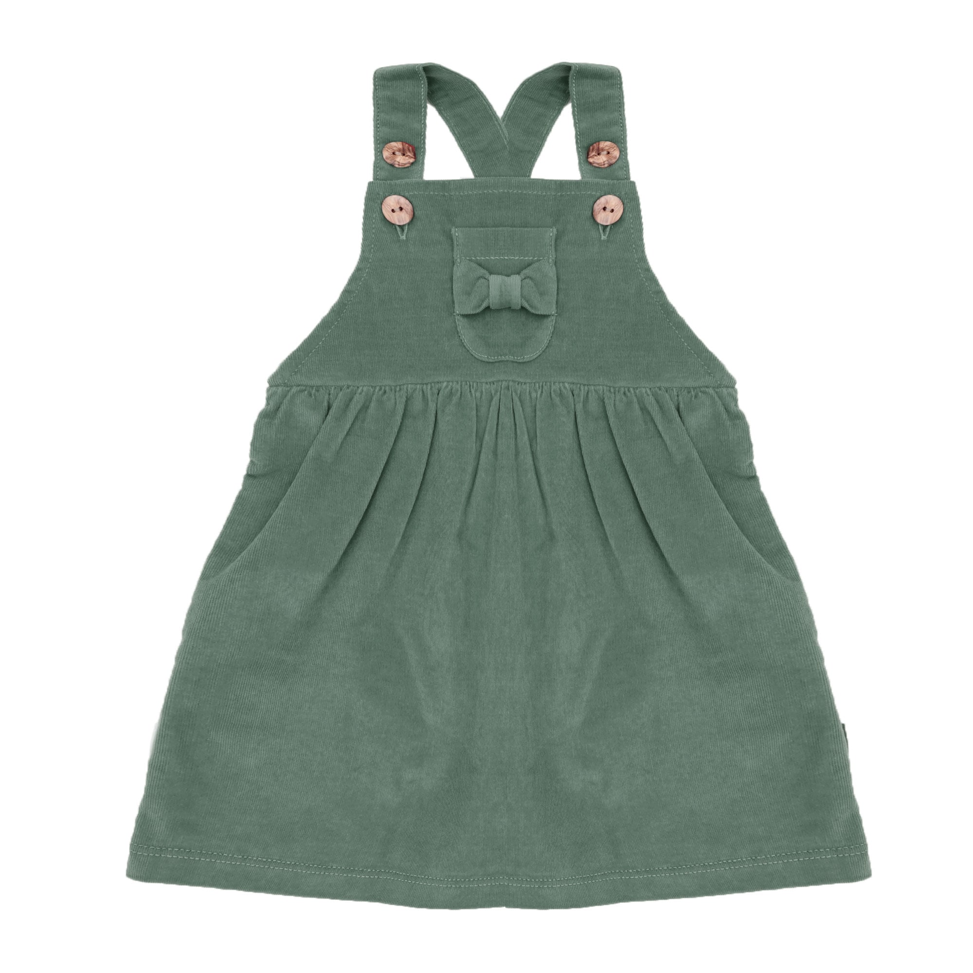 Image of MAXIMO Latzkleid Brusttasche Baumwollmix, Stretch-Cord, mit Trägern, Gummizug, mit Brusttasche