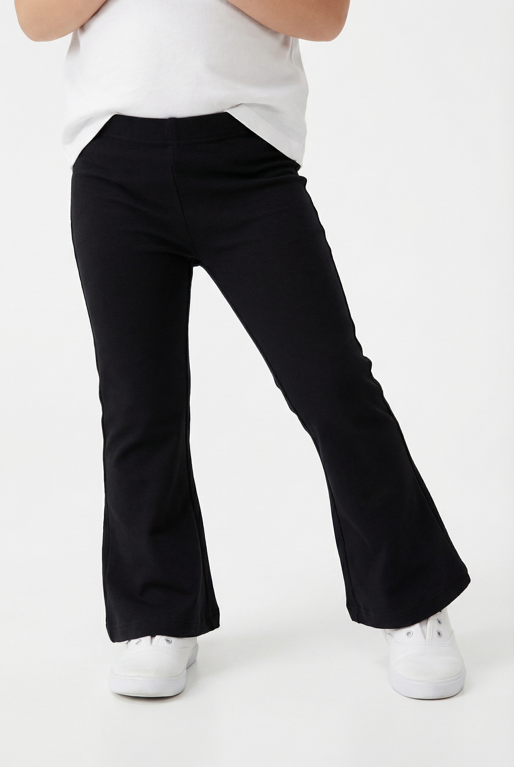 KIDS ONLY Pantalon en jersey »KMGPAIGE LIFE FLARED PNT NOOS«  mit ausgestelltem Bein