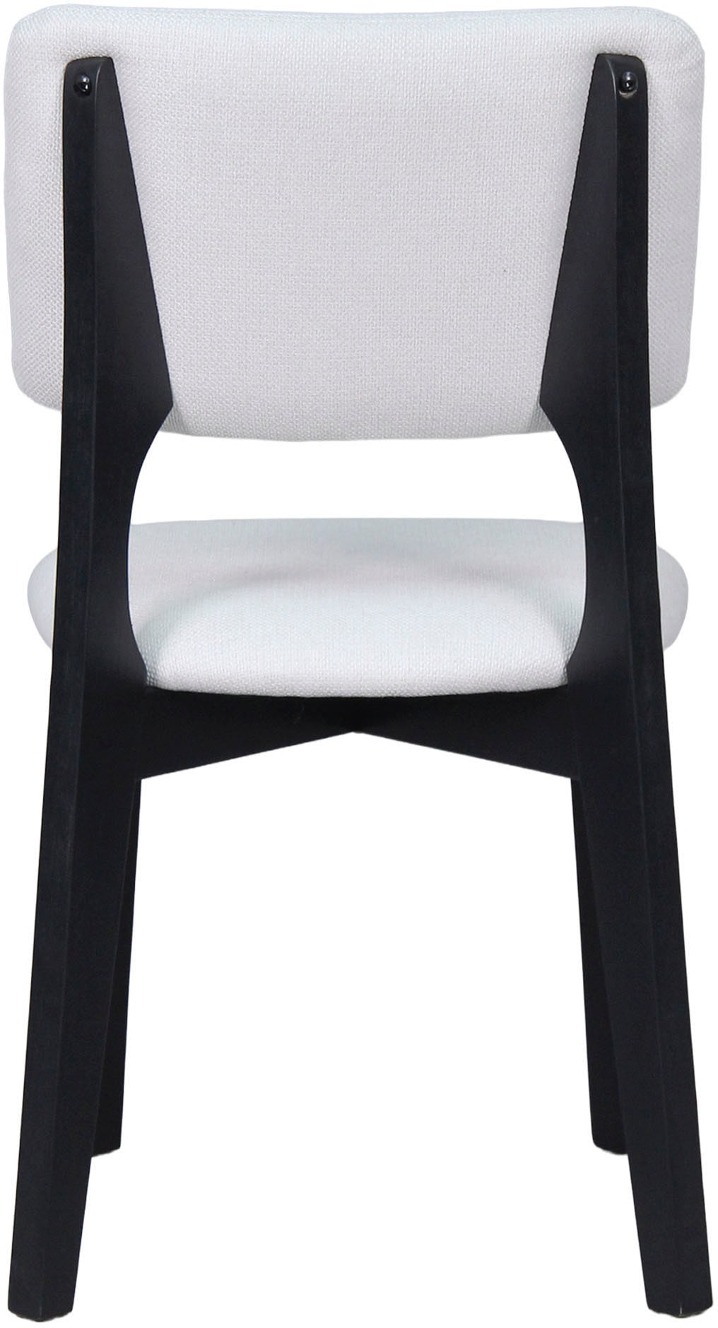 byLIVING Chaise de salle à manger »Elsa« (Set) 2 cuismodern gemütlicher Massiv - Holzstuhl mit hochwertigem Webstoffpolster