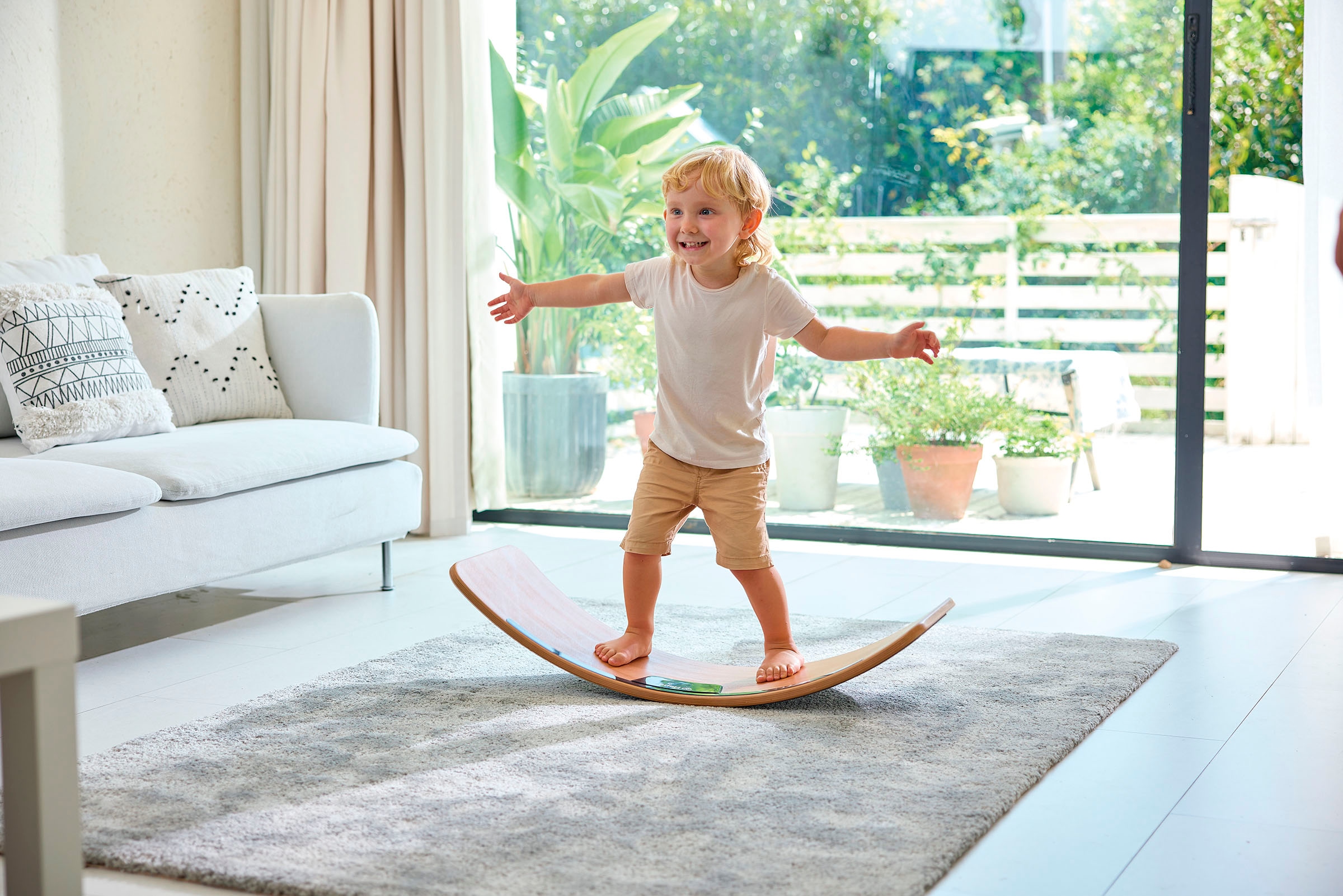 Hape Planche d'équilibre »Intelligentes Balance Board« mit Licht und Sound