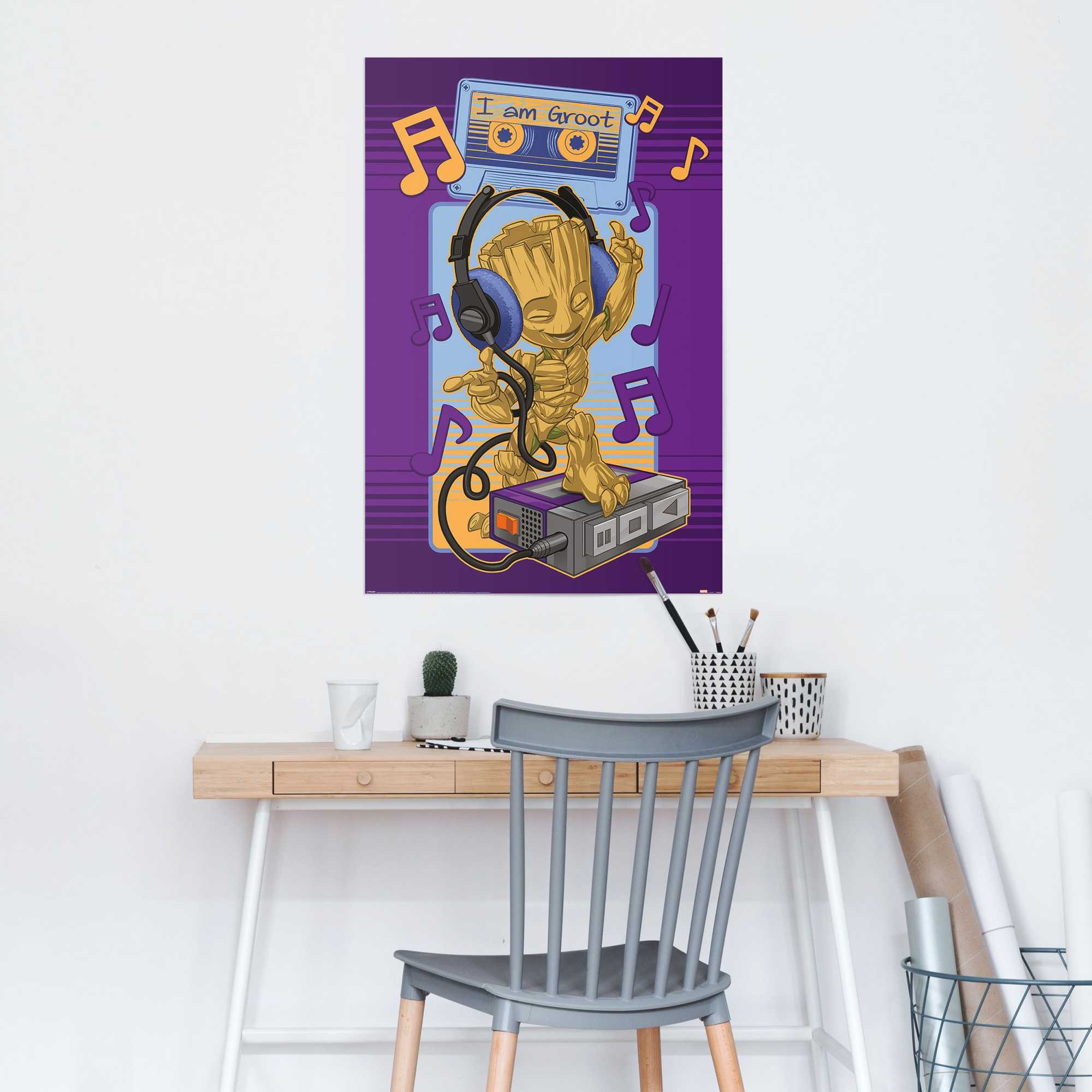 Reinders Poster "Guardians of the Galaxy - groot cassette"