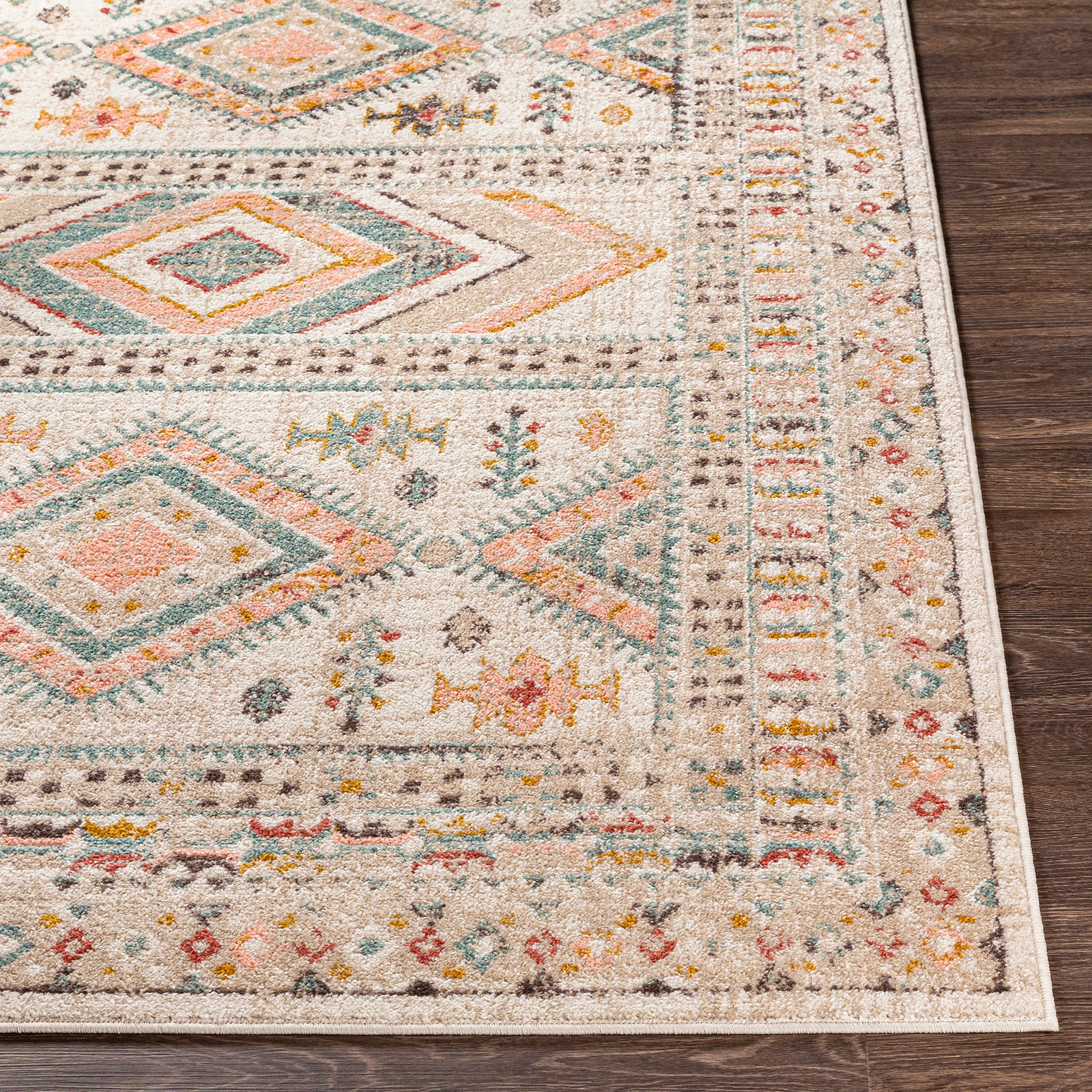 Livabliss Tapis »JAIPUR« Rectangulaire 13 mm Höhe Skandinavischer Teppich, Kurzflor Boho-Wohnzimmerteppich, Läufer
