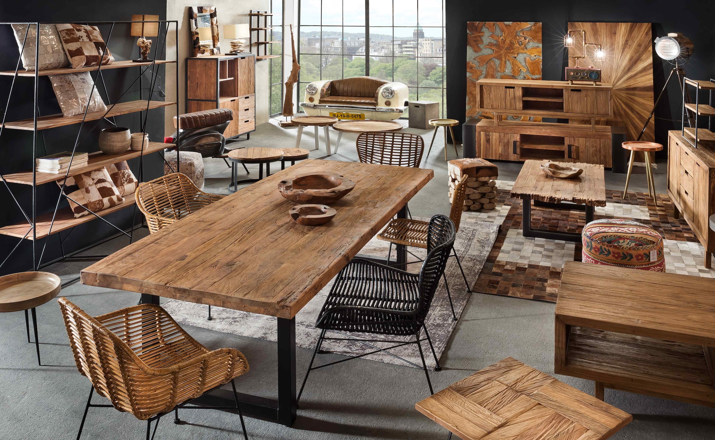 SIT Tischplatte 1 Stk. tlg. aus recyceltem Teakholz