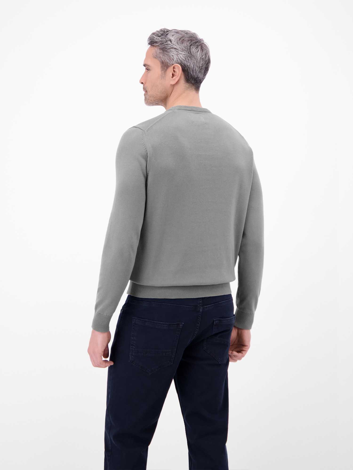 LERROS Pull en tricot »Crewneck Strickpullover« Weicher Strick-Pullover, Rundhalsausschnitt, lange Ärmel, pflegeleicht