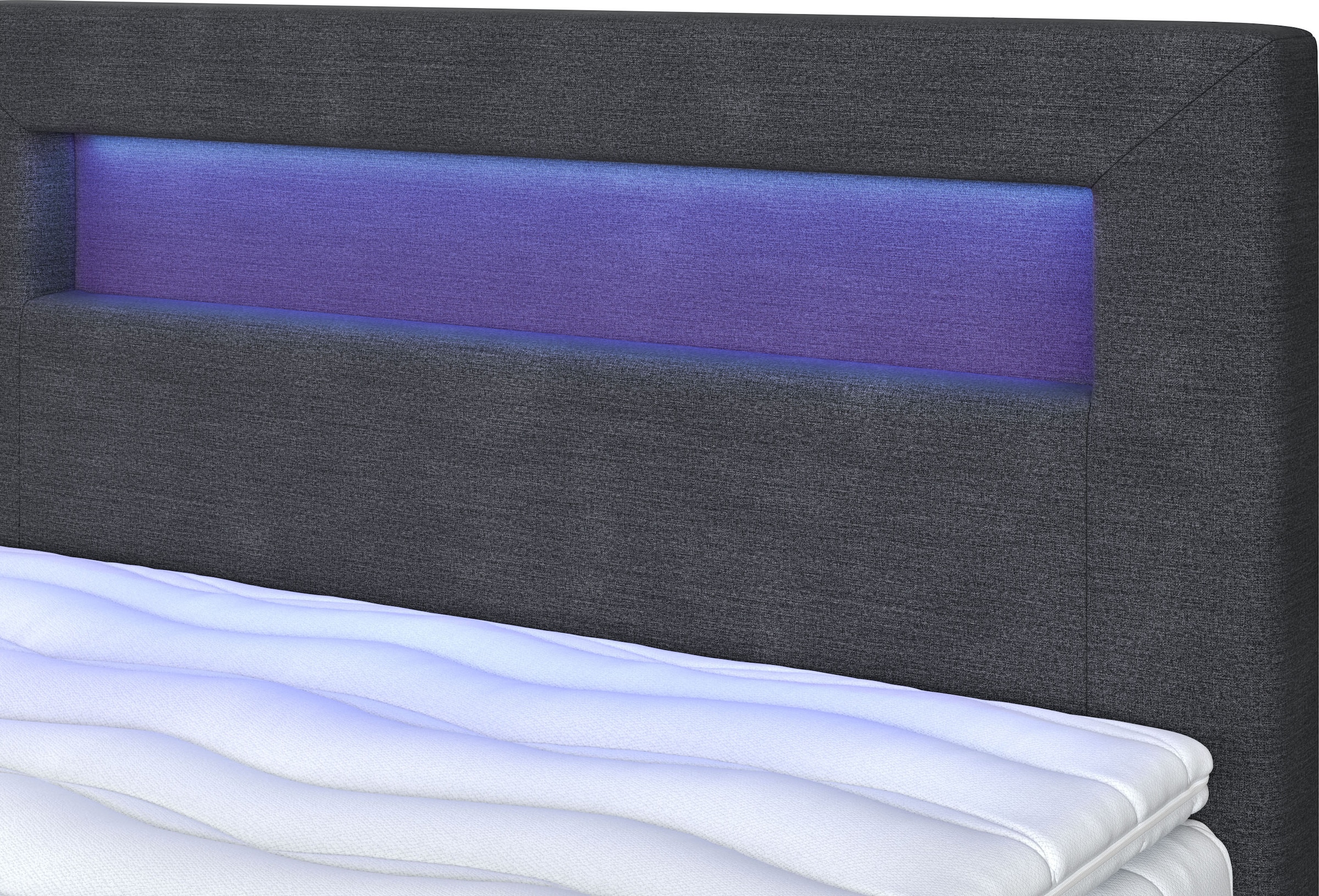 COTTA Boxbett »Kelly«, ausgestattet mit LED-Licht, inkl. Bettkasten
