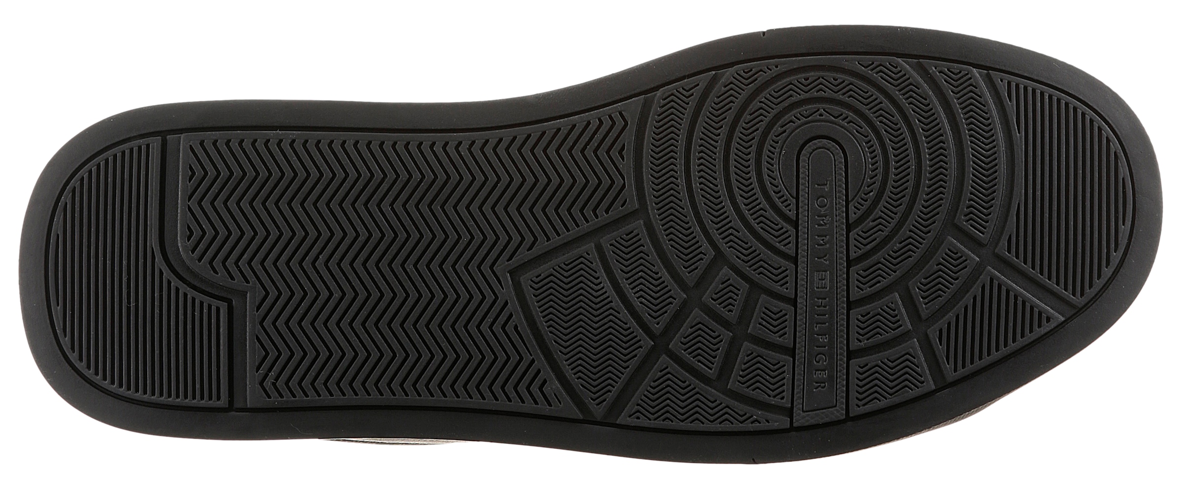 Tommy Hilfiger Sneakers »TH COURT LTH DETAIL ESS«  chaussure de loisirs, chaussure basse, chaussure à lacets avec inscription logo latérale