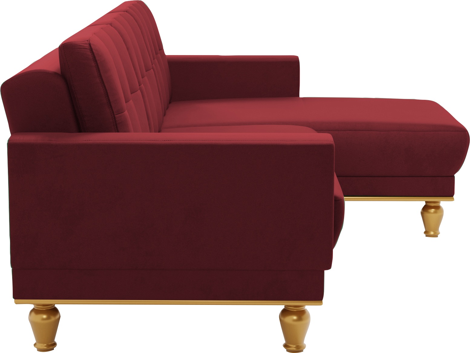 sit&more Ecksofa »Orient 5 L-Form« mit Strass-Stein, wahlweise mit Bettfunktion und Bettkasten