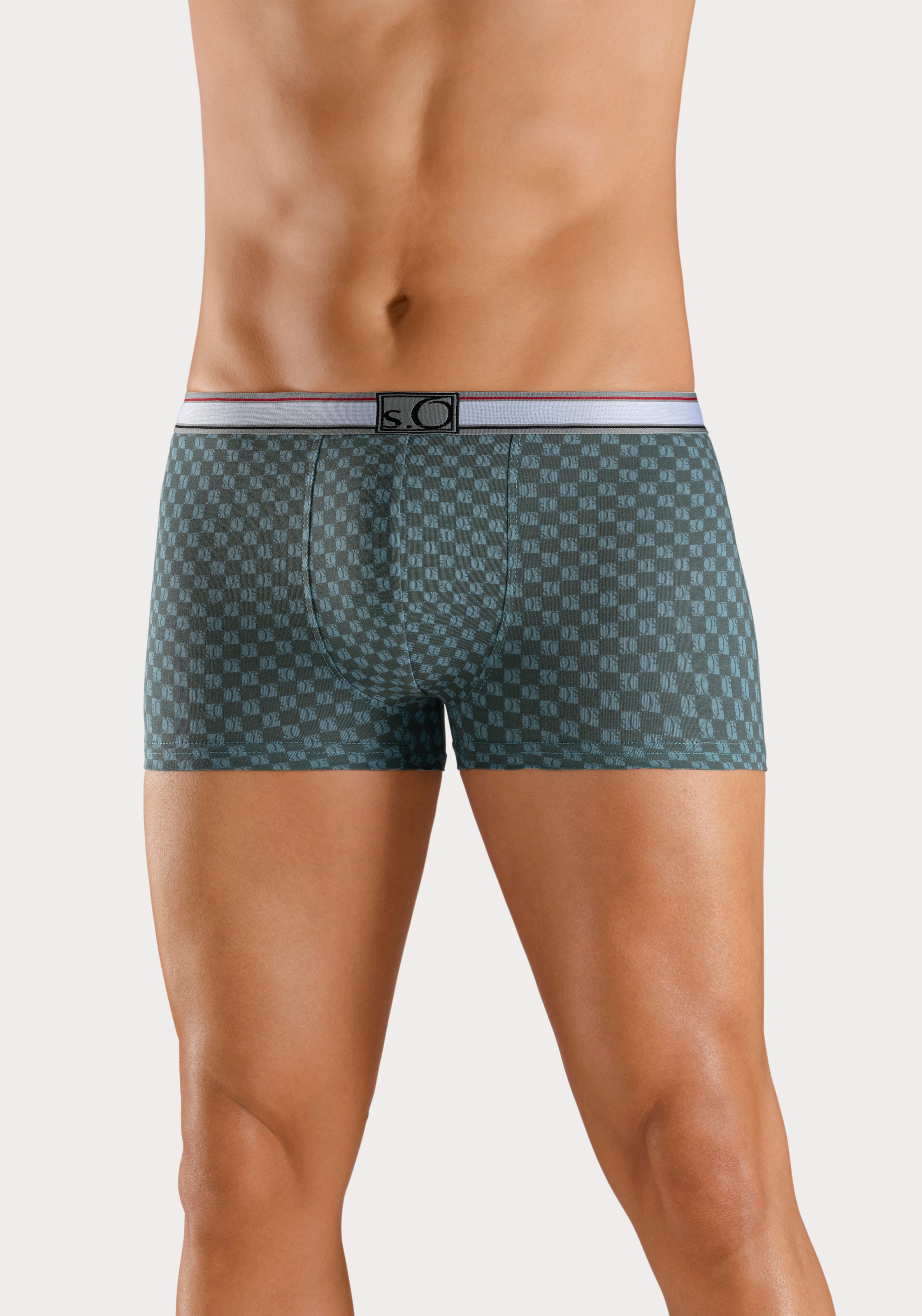 s.Oliver Boxershorts Packung, 3 Stk. in Hipster-Form