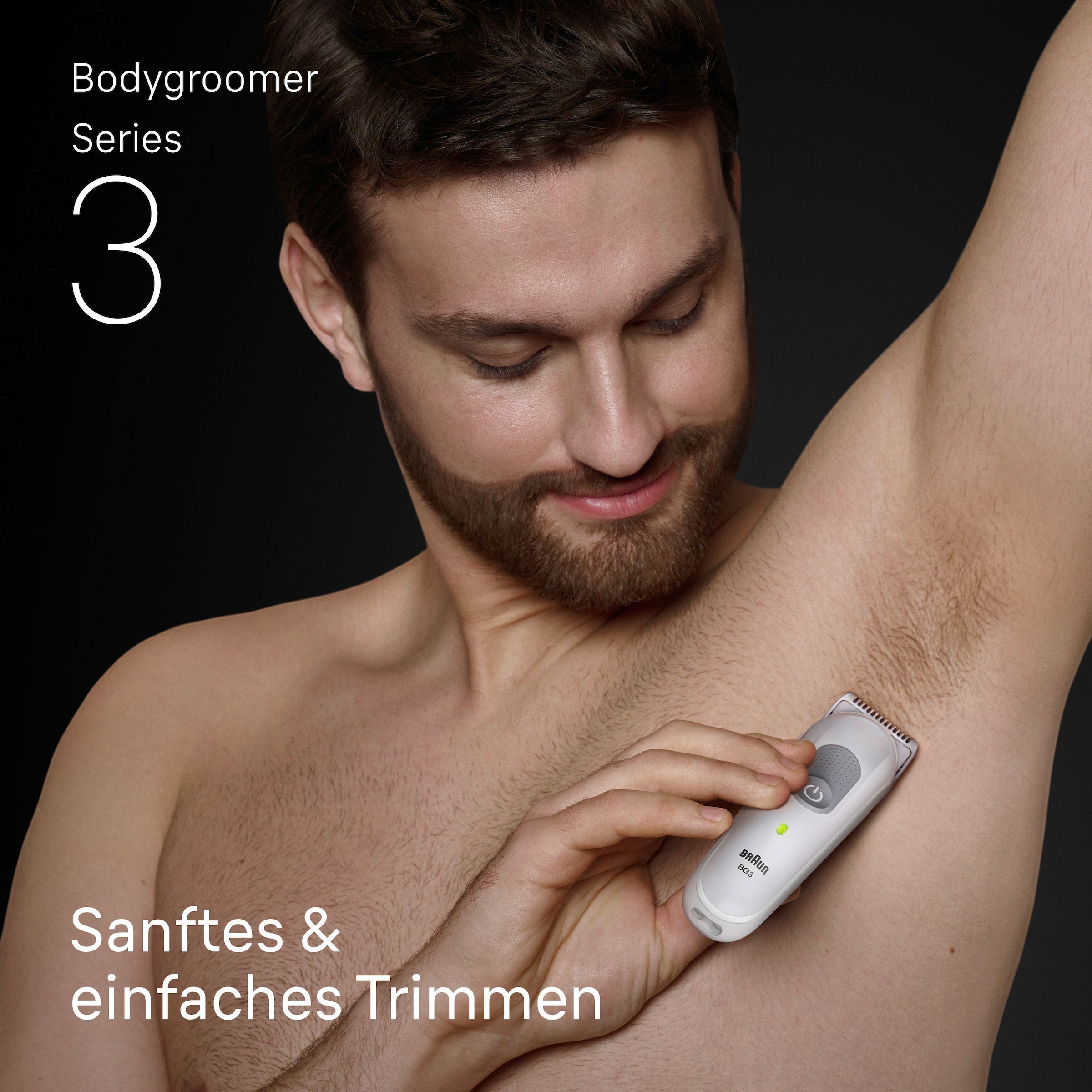 Braun Tondeuse à cheveux »Bodygroomer BG3530« Protection extra pour la peau, autonomie batterie 80 min, étanche
