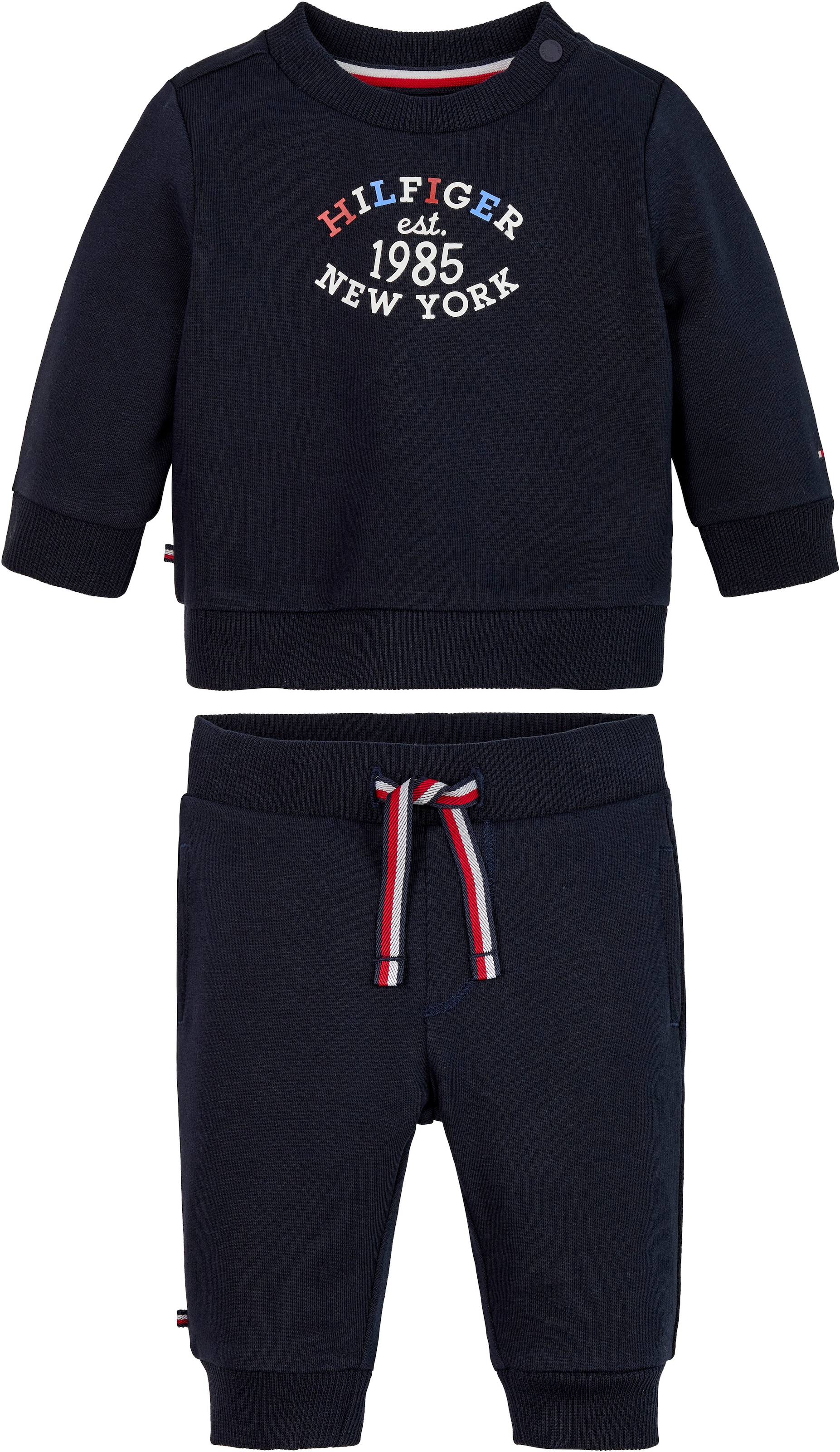 Langarmshirt & Hose »MONOTYPE OVAL 2 PIECE SET«, Baby bis 2 Jahre, grosser Logodruck,...