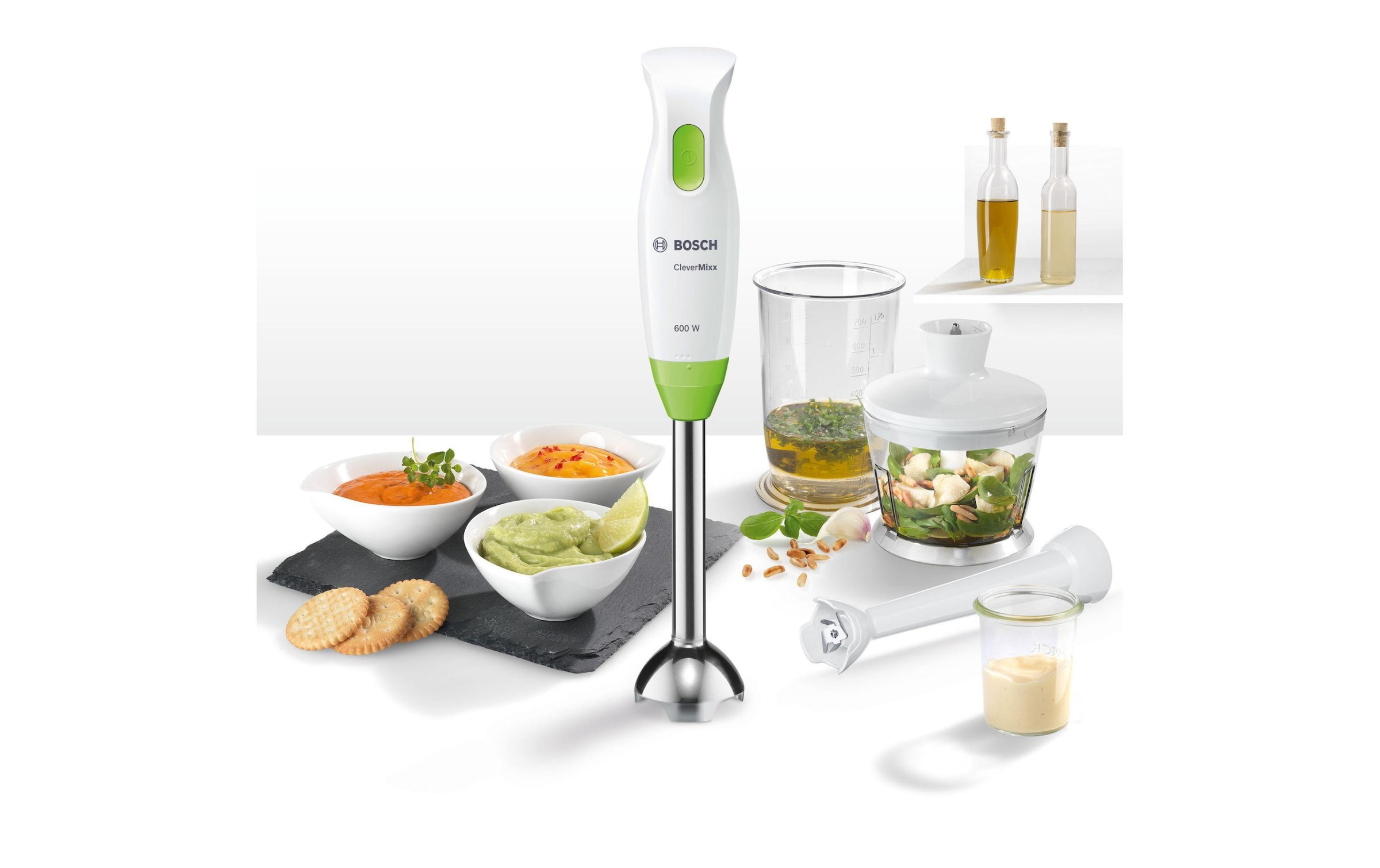 BOSCH Stabmixer »MSM2623G Hellgrün/W«, 600 W
