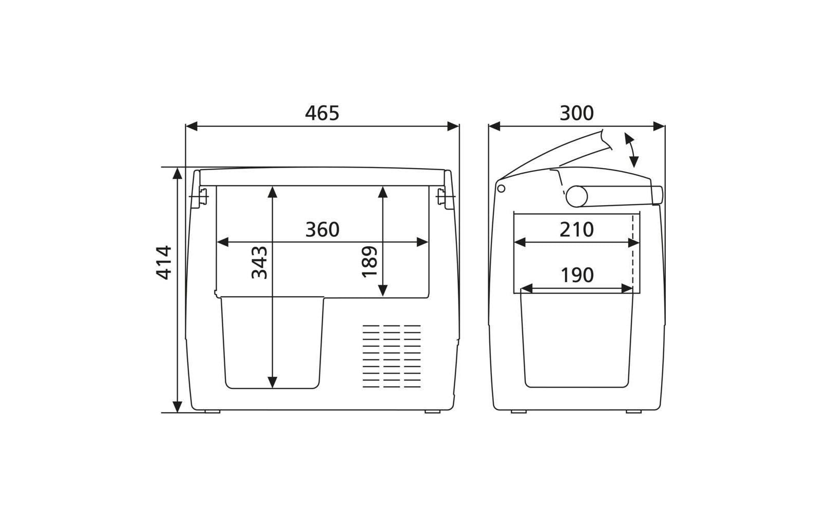 Dometic Elektrische Kühlbox »CDF 18«