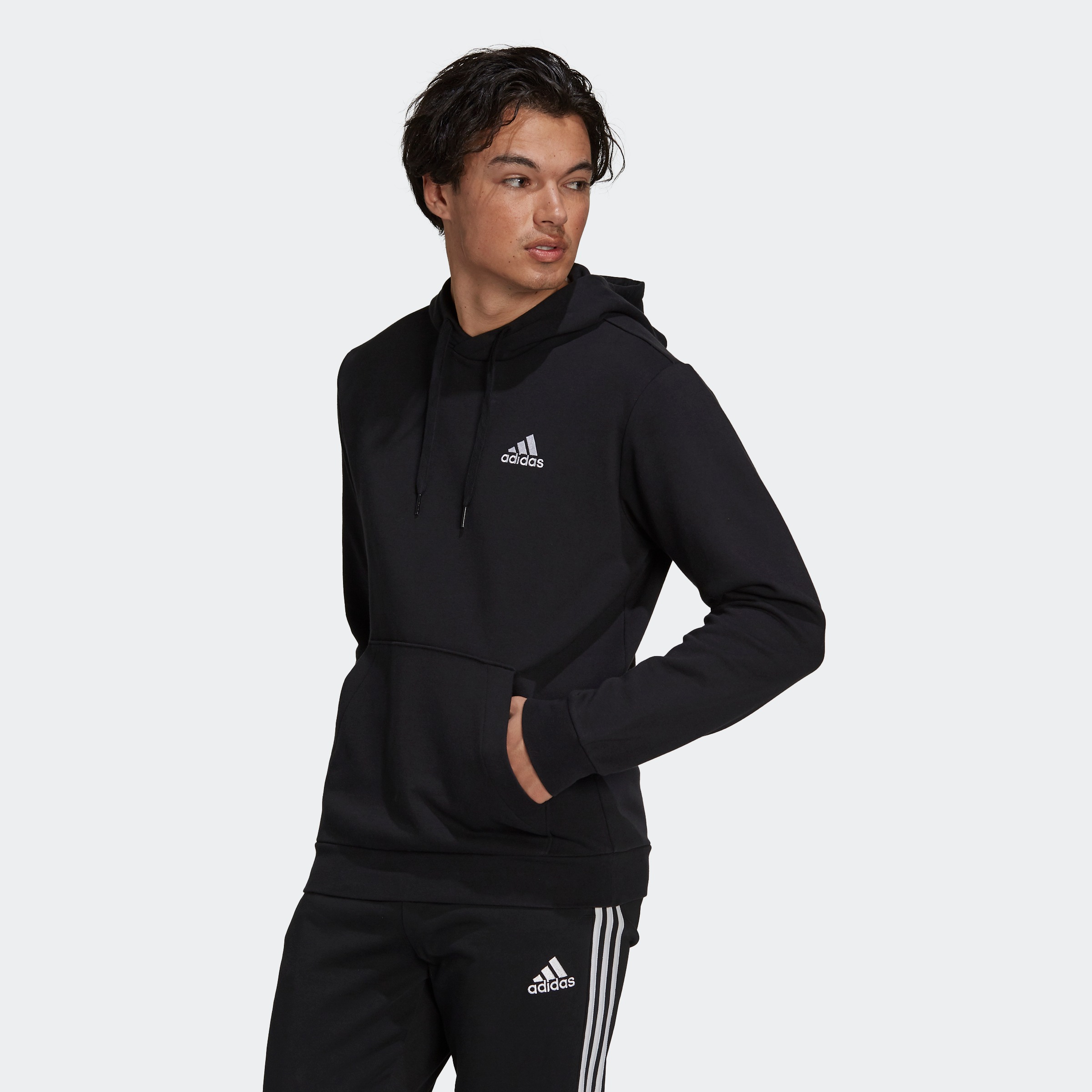 Image of adidas Performance Sweatshirt »ESSENTIALS FLEECE HOODIE« bei Ackermann Versand Schweiz