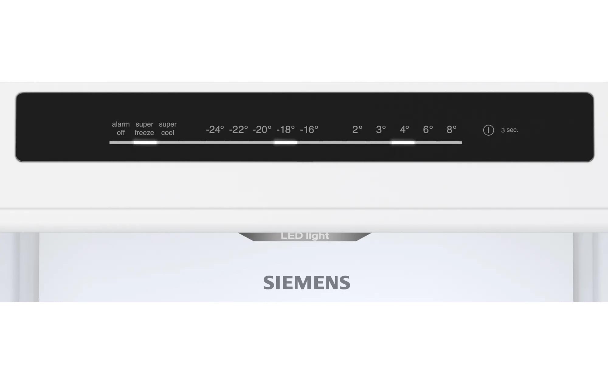 SIEMENS Kühl-/Gefrierkombination »KG36N2ICF Silber, Rechts, Wechselbar«, KG36N2ICF Silber, Rechts, Wechselbar, 186 cm hoch, 60 cm breit