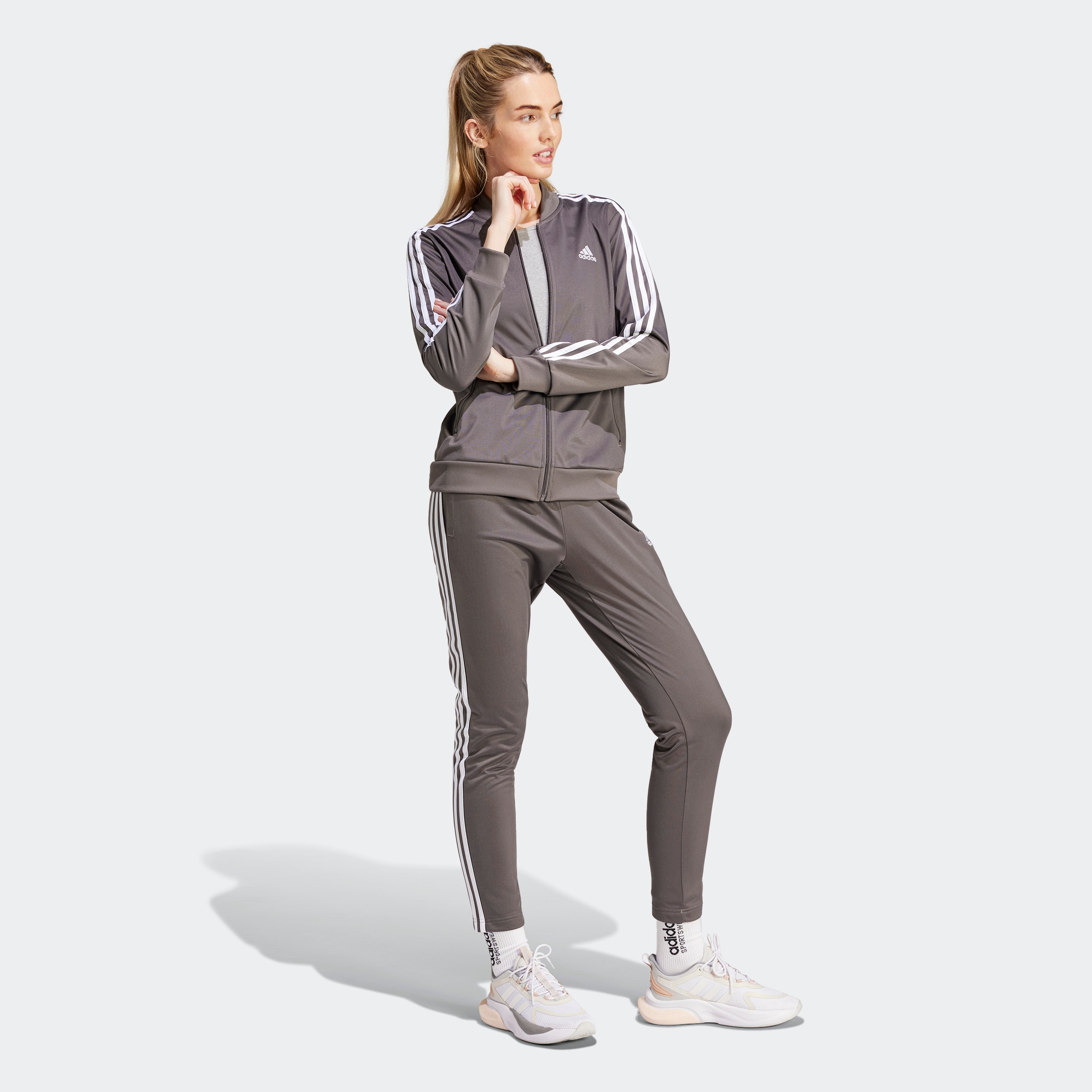 adidas Sportswear Trainingsanzug »W 3S TR TS«, (2 tlg.)