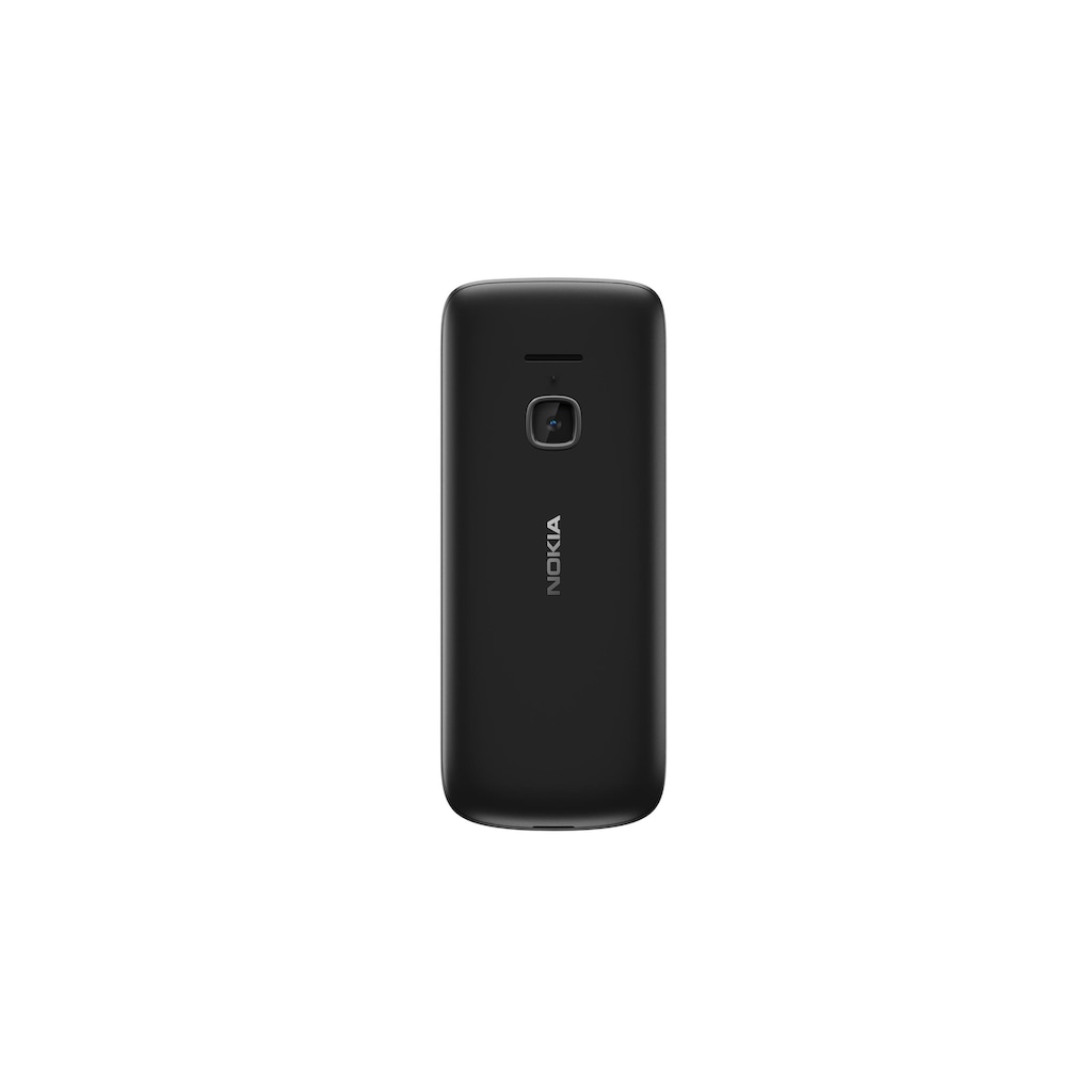 Nokia Smartphone »225, 4G Schwarz«, schwarz, 6,1 cm/2,4 Zoll, 0,128 GB Speicherplatz