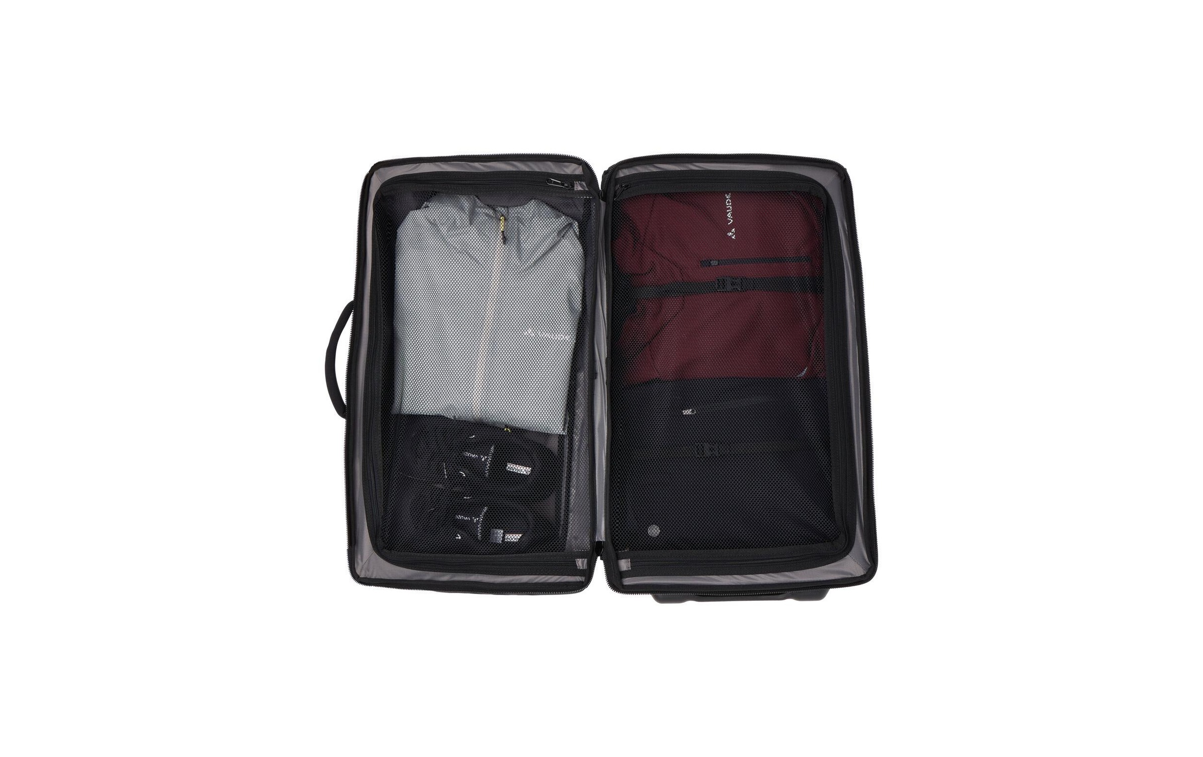 VAUDE Koffer »Rotuma 65« 65 l 2 Rollen Robuster Rollentrolley aus nachhaltiger Plane