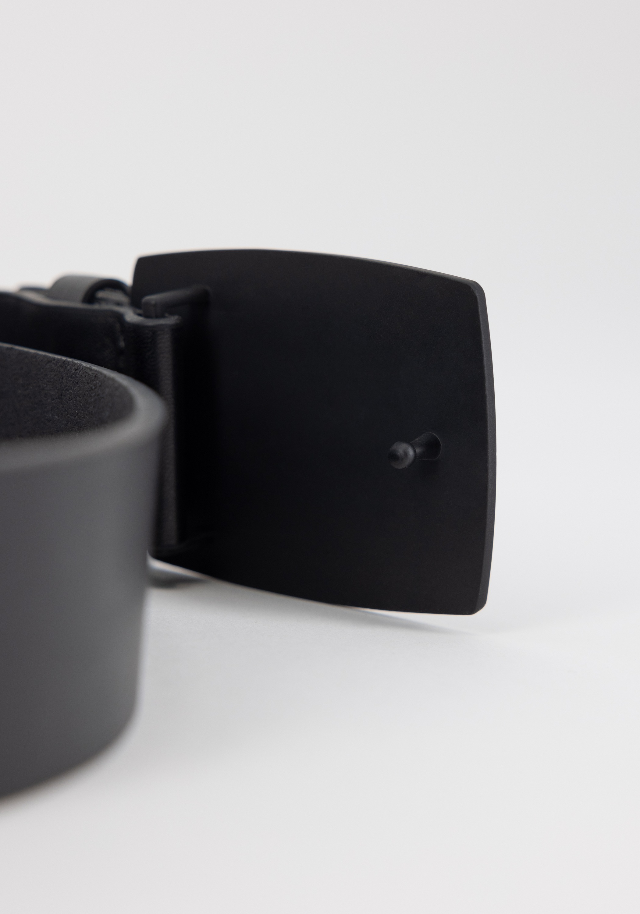 Alpha Industries Ceinture en cuir »All Black Belt«